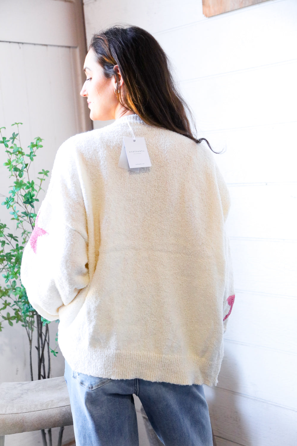 Stargazing Autumn Nights Knit Pullover Sweater-Modish Lily, Tecumseh Michigan