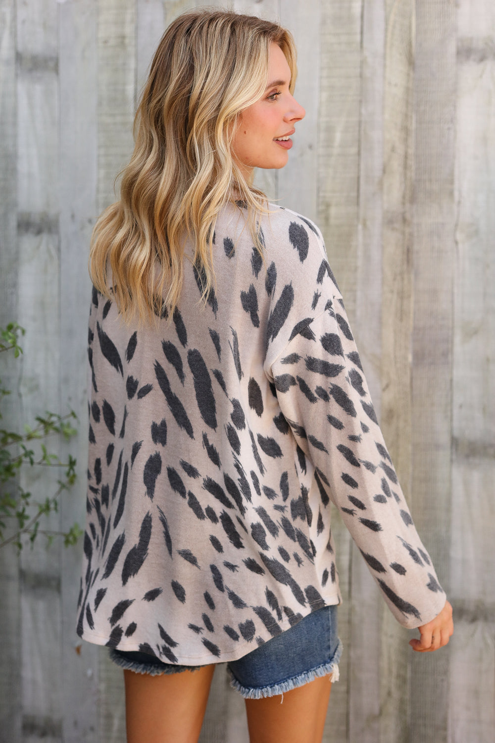 Spot On Button-Up Shacket-Modish Lily, Tecumseh Michigan