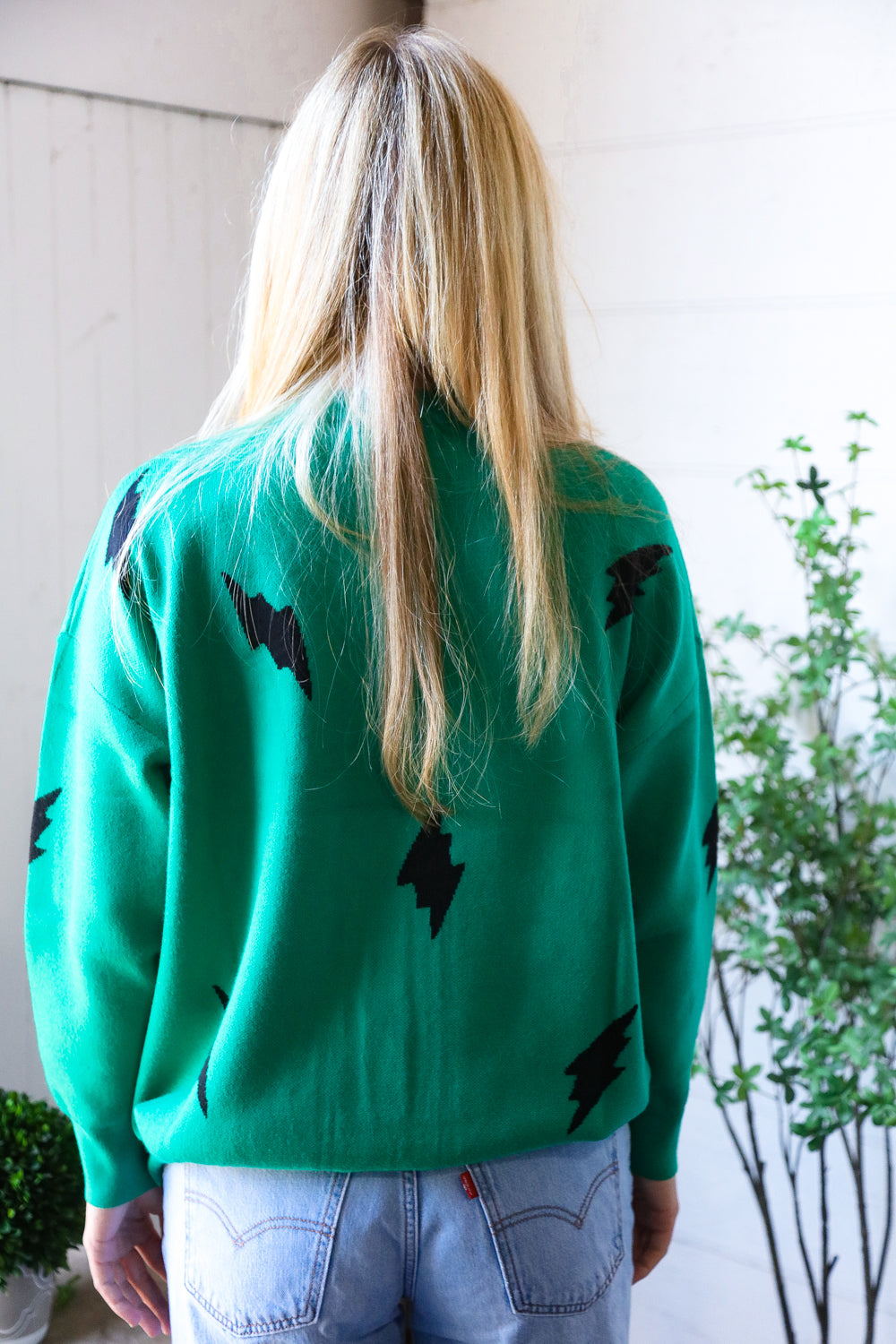 In For Stormy Weather Thick and Cozy Sweater-Modish Lily, Tecumseh Michigan