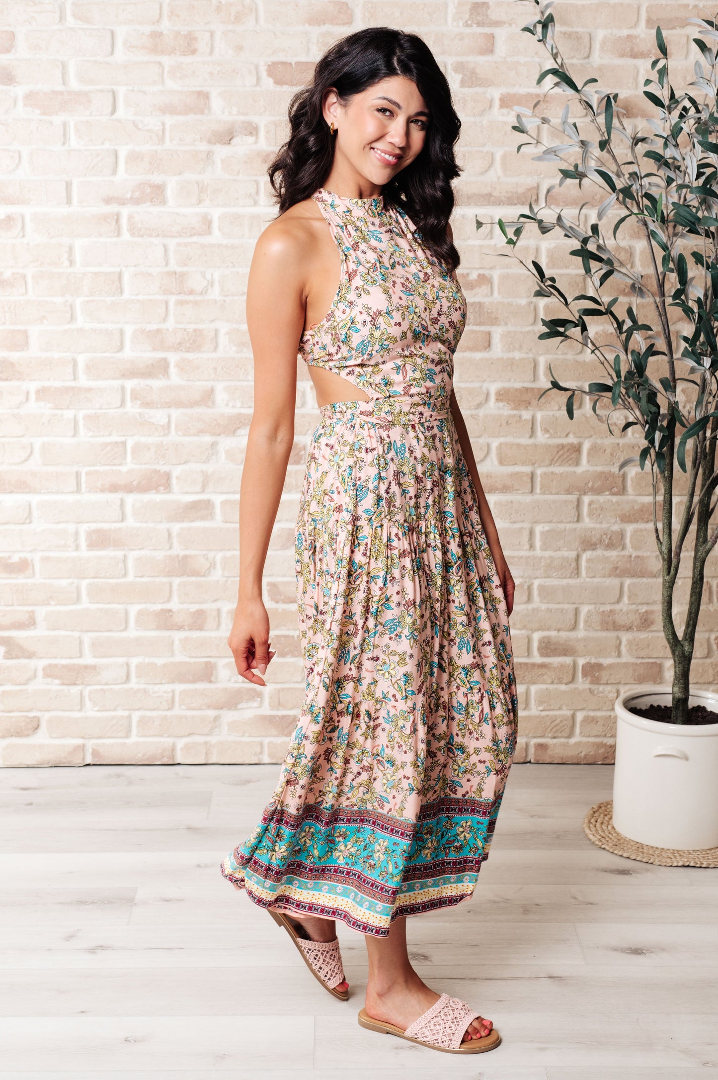 Big Dreams and An Attitude Cutout Back Dress-Dresses-Modish Lily, Tecumseh Michigan