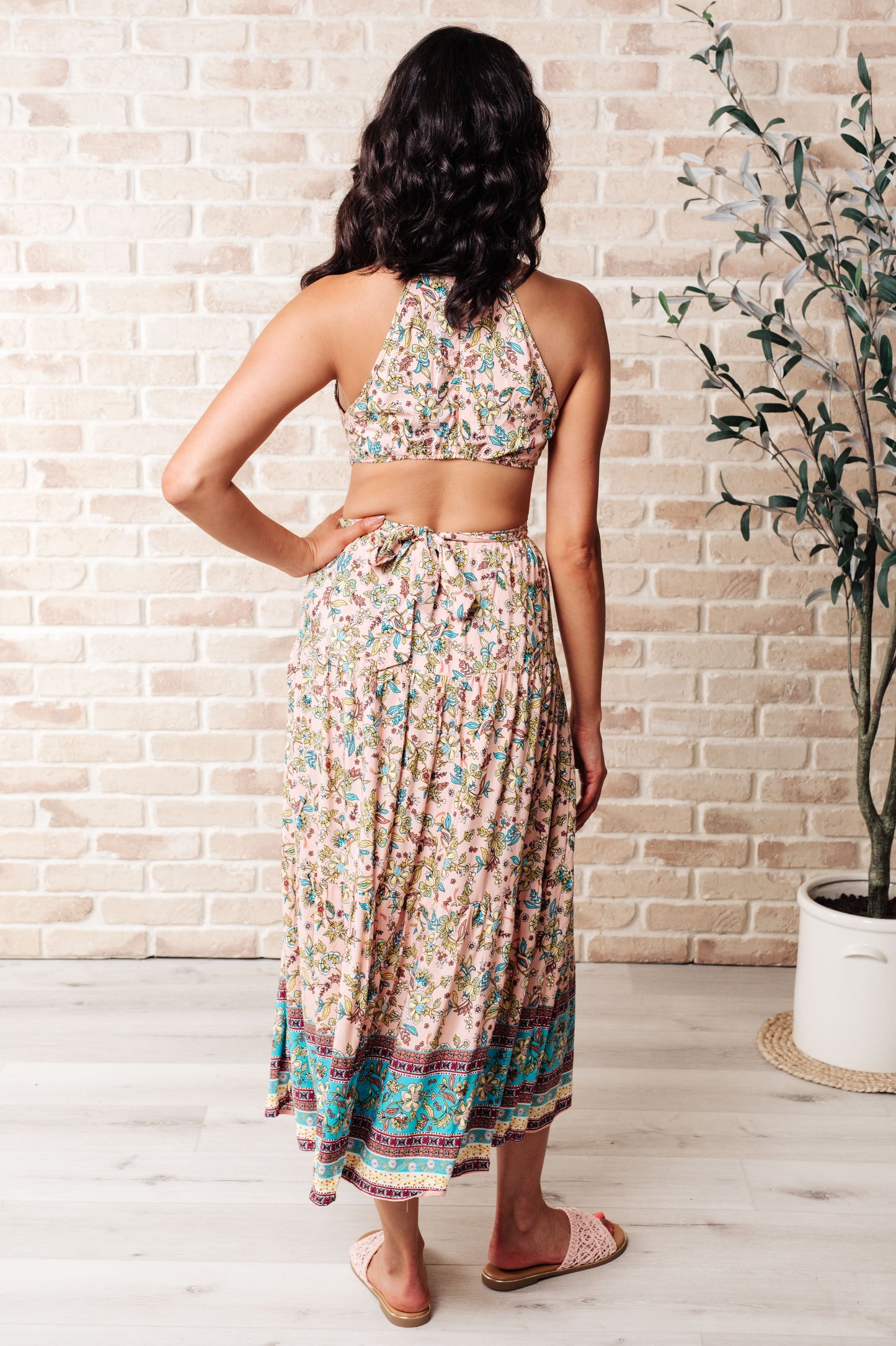 Big Dreams and An Attitude Cutout Back Dress-Dresses-Modish Lily, Tecumseh Michigan