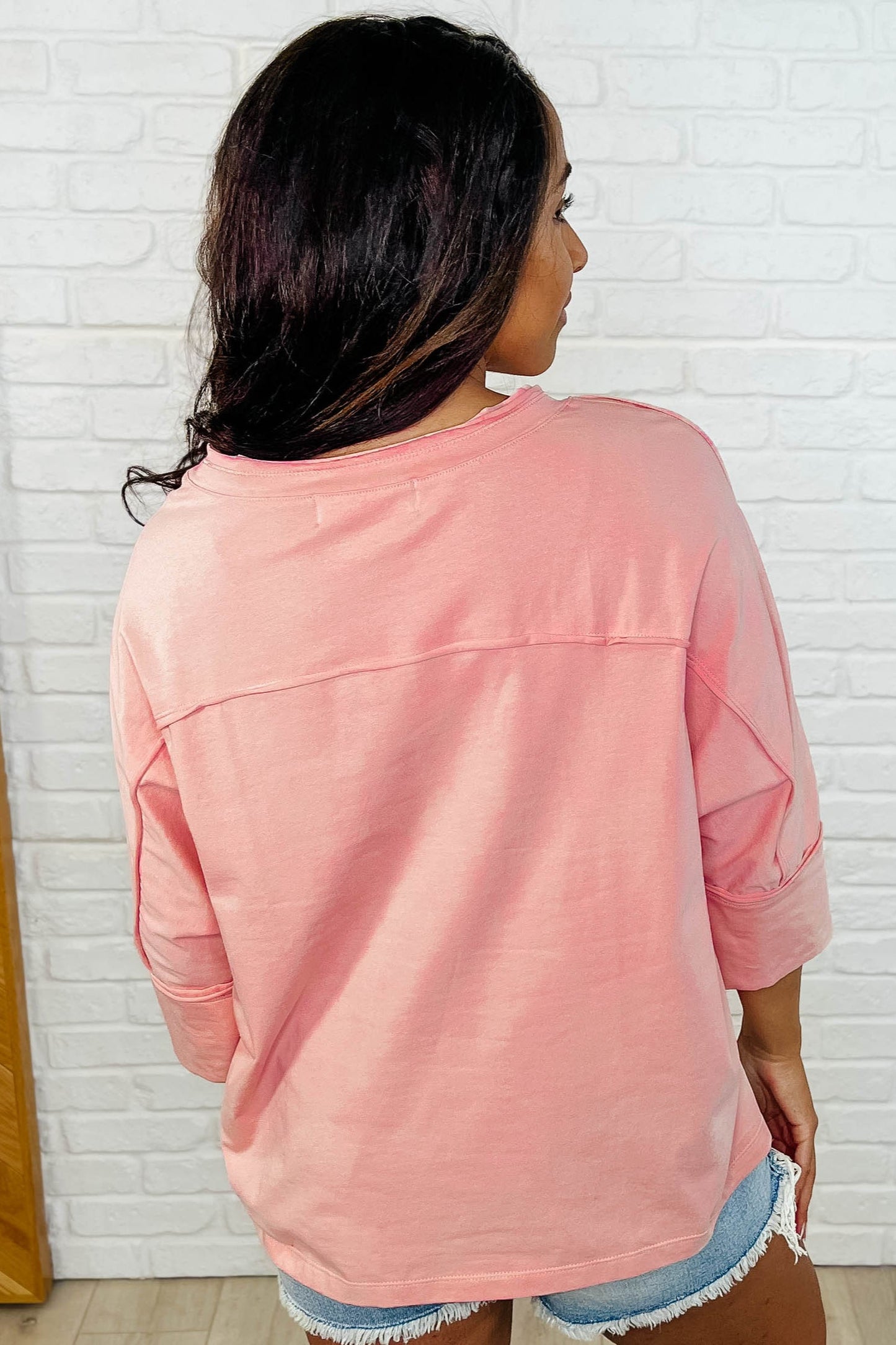 Catch a Star Mixed Print Star Patch Top-Womens-Modish Lily, Tecumseh Michigan