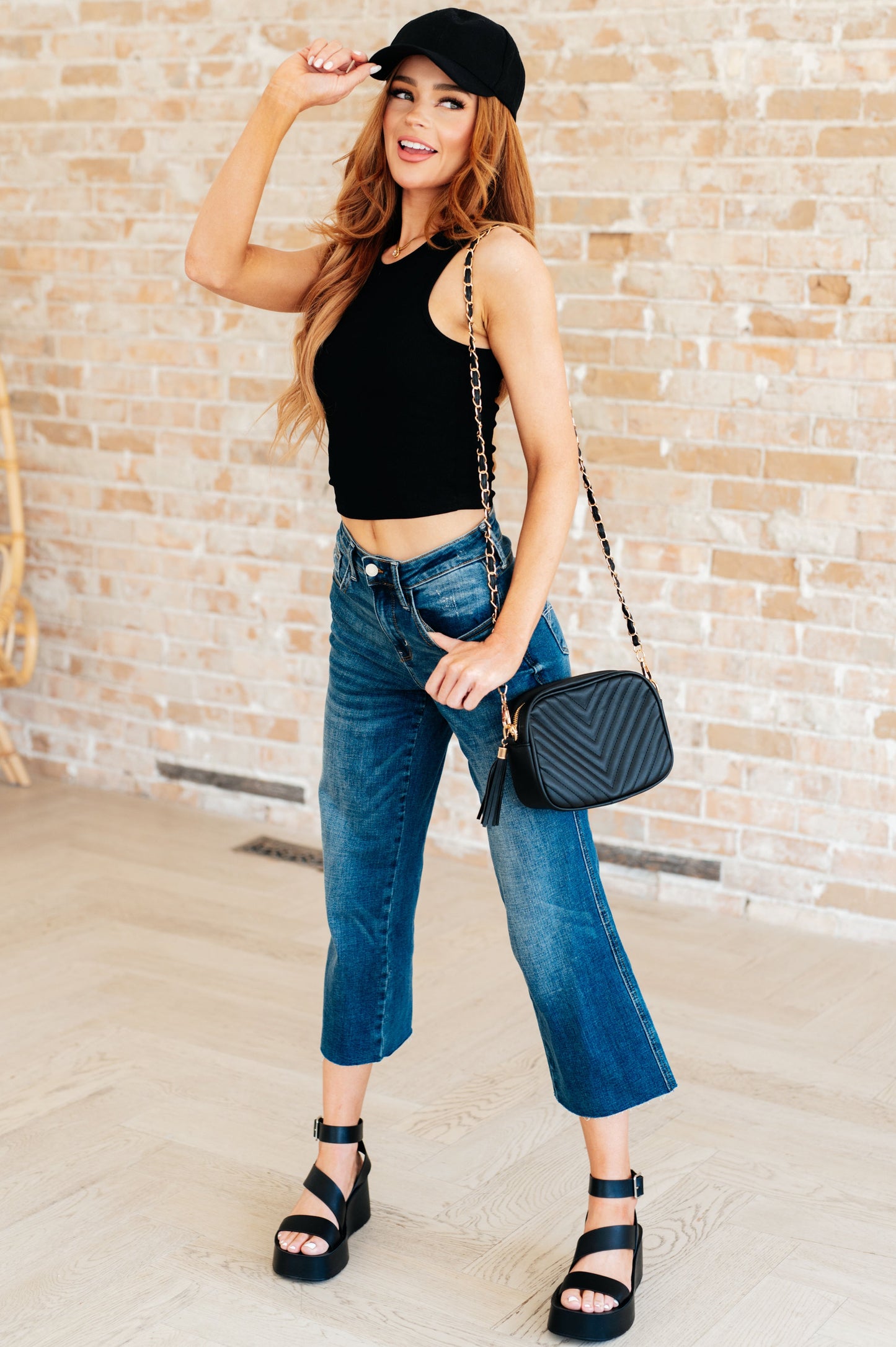 Basic Babe Ball Cap in Black-Accessories-Modish Lily, Tecumseh Michigan