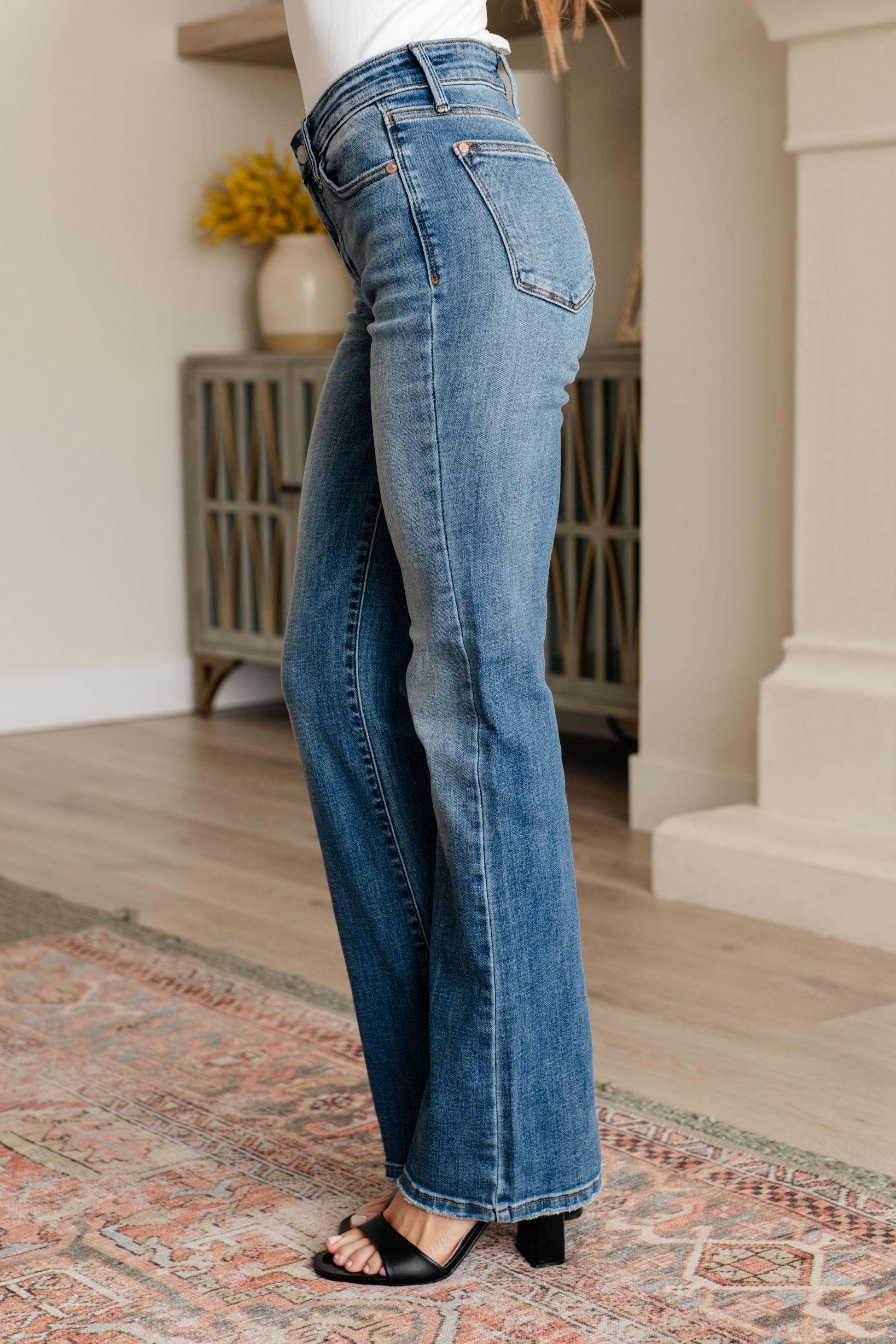 Genevieve Mid Rise Vintage Bootcut Jeans-Womens-Modish Lily, Tecumseh Michigan