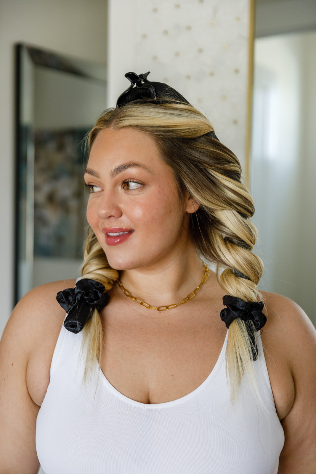 Got Your Back Heatless Curling Set in Black-Health & Beauty-Modish Lily, Tecumseh Michigan