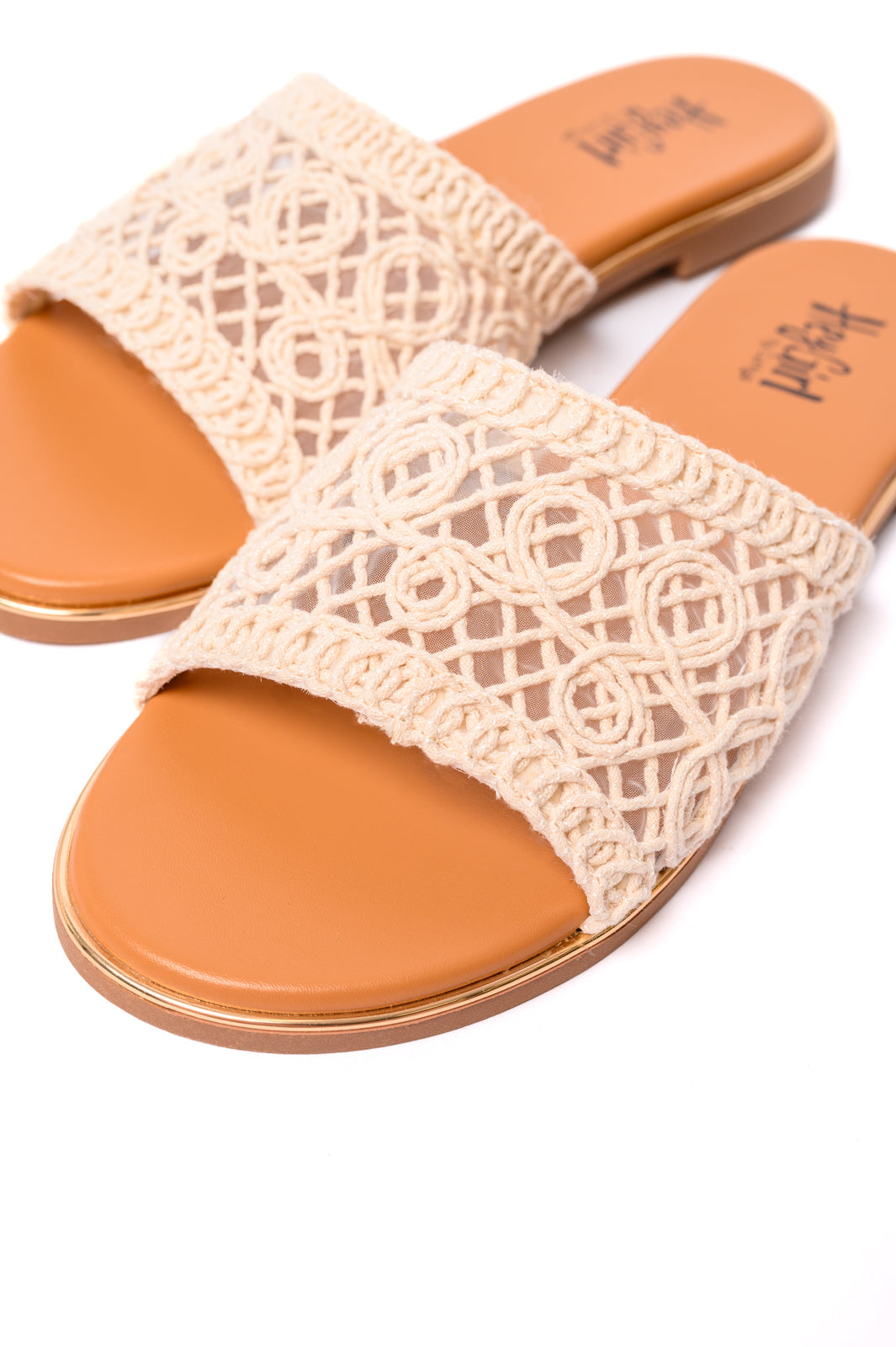Hey Beach Sandals in Natural-Womens-Modish Lily, Tecumseh Michigan