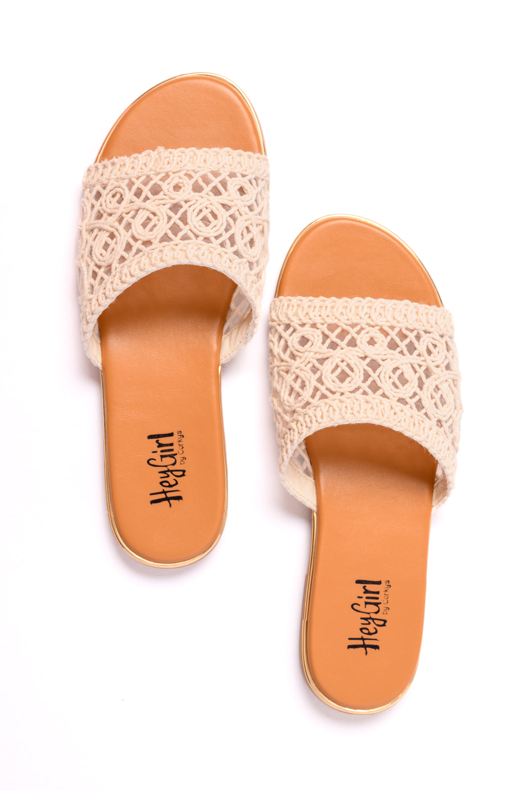 Hey Beach Sandals in Natural-Womens-Modish Lily, Tecumseh Michigan
