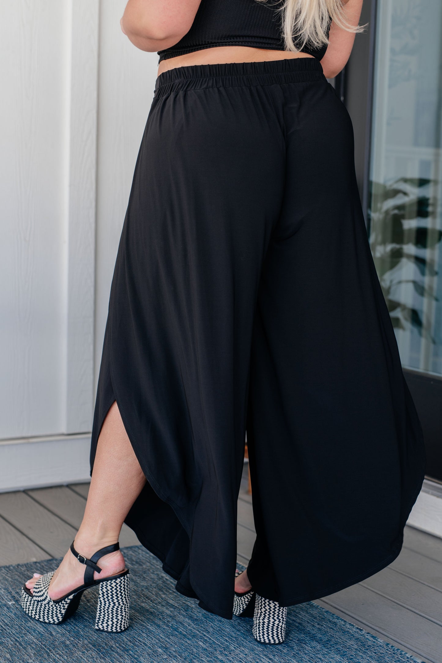Holland Holiday Tulip Pants in Black-Bottoms-Modish Lily, Tecumseh Michigan