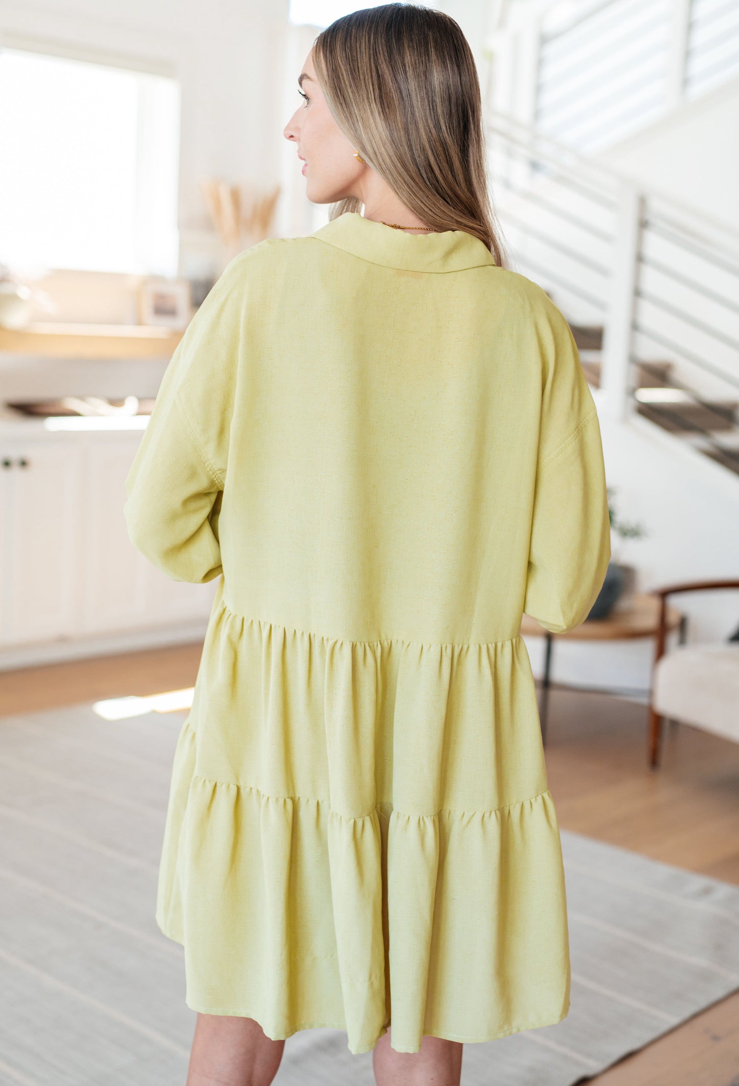 Just Like Honey Tiered Dress-Dresses-Modish Lily, Tecumseh Michigan