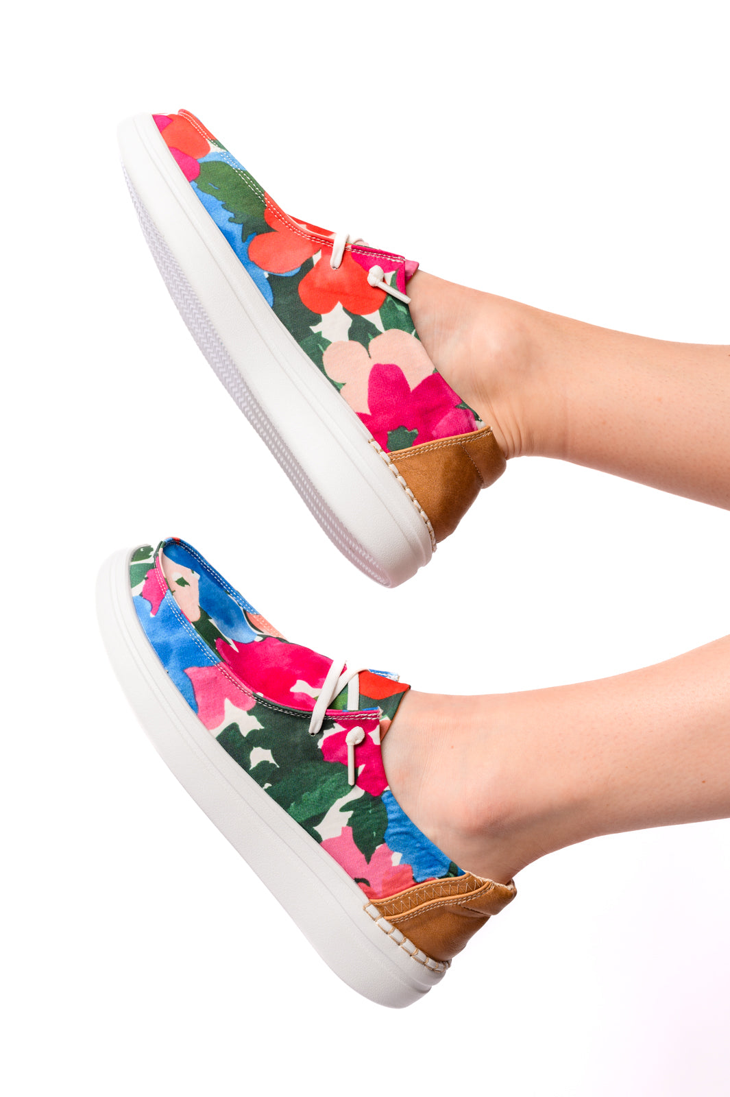 Kayak 2 Shoes in Floral-Shoes-Modish Lily, Tecumseh Michigan