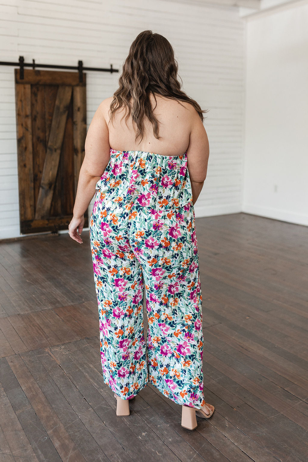 Life of the Party Floral Jumpsuit in Green-Jumpsuits & Rompers-Modish Lily, Tecumseh Michigan