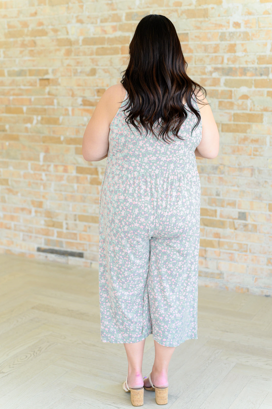 Lucky In Love Floral Jumpsuit-Jumpsuits & Rompers-Modish Lily, Tecumseh Michigan