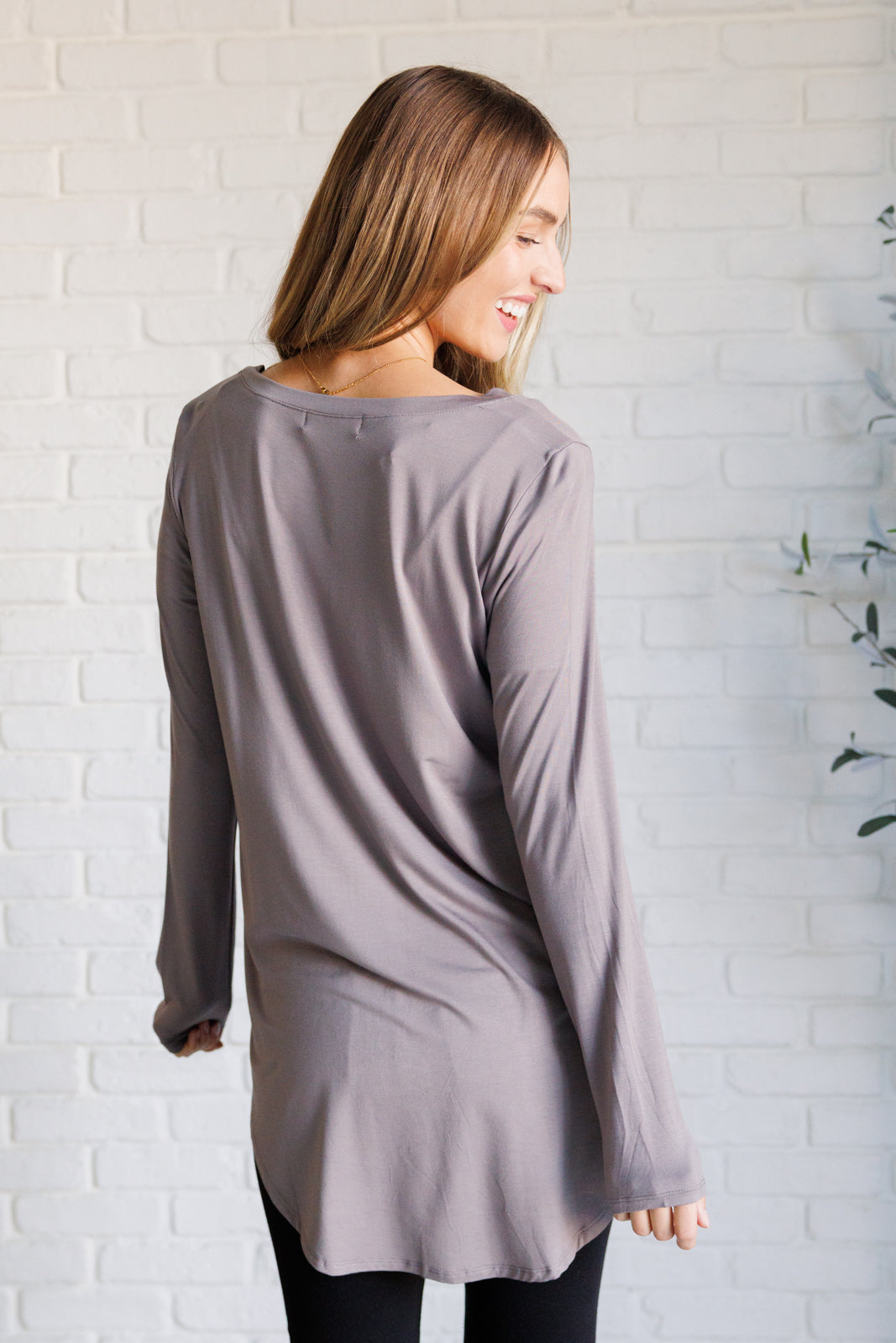 Me Time Long Sleeve Top-Tops-Modish Lily, Tecumseh Michigan