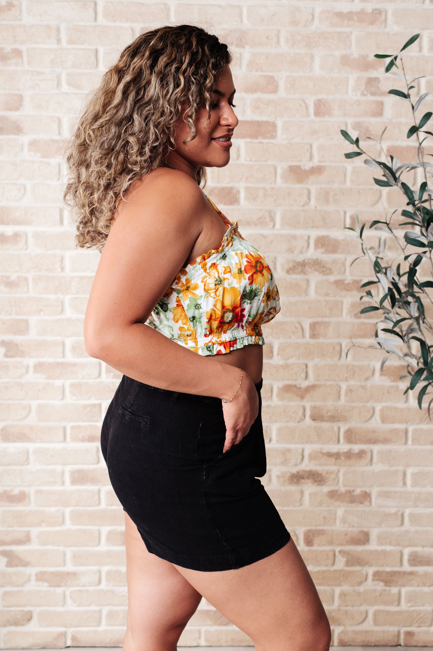 Mind Over Matter Pleated Shorts in Black-Bottoms-Modish Lily, Tecumseh Michigan