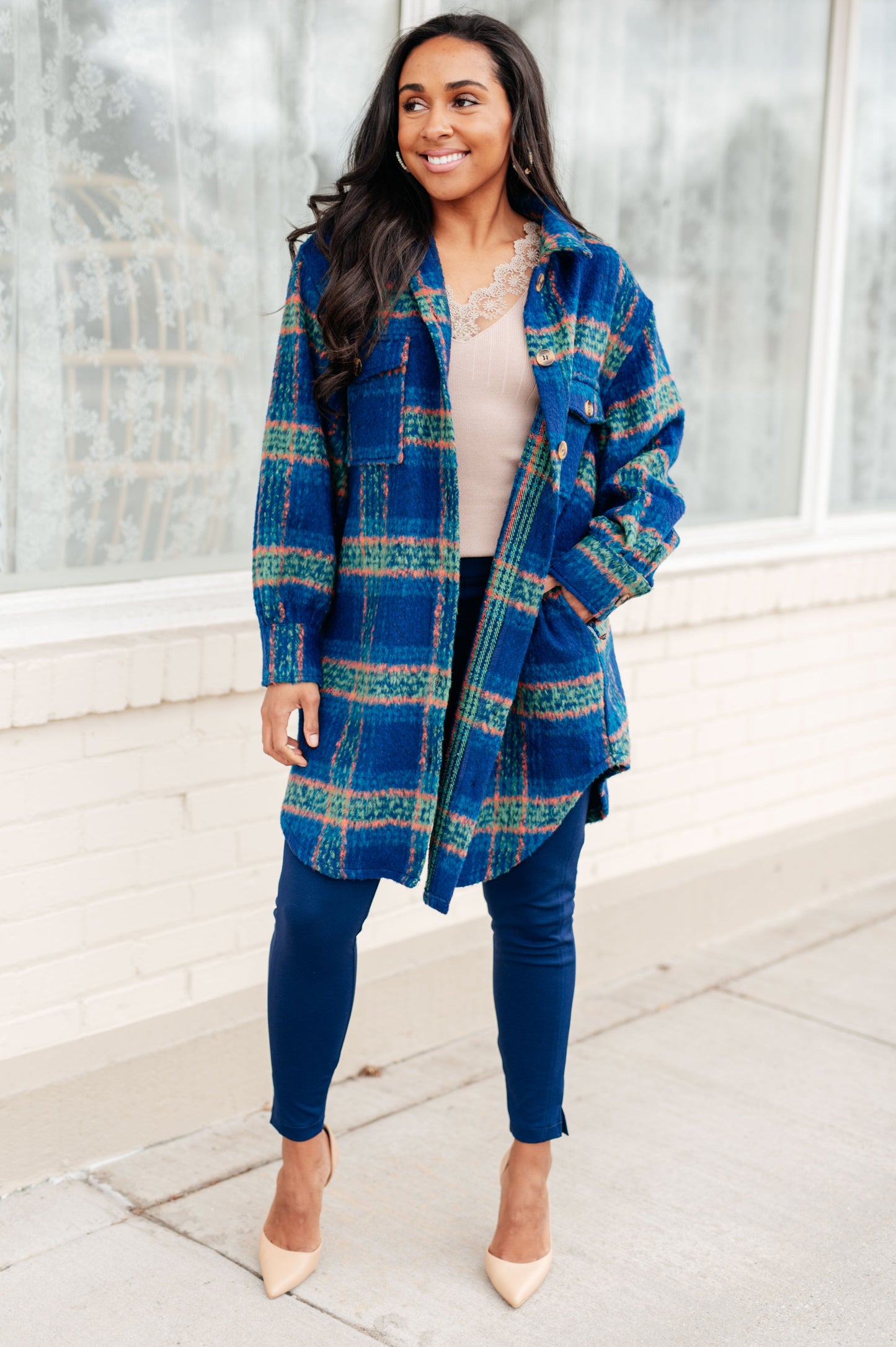 No Tears Plaid Coat-Layers-Modish Lily, Tecumseh Michigan