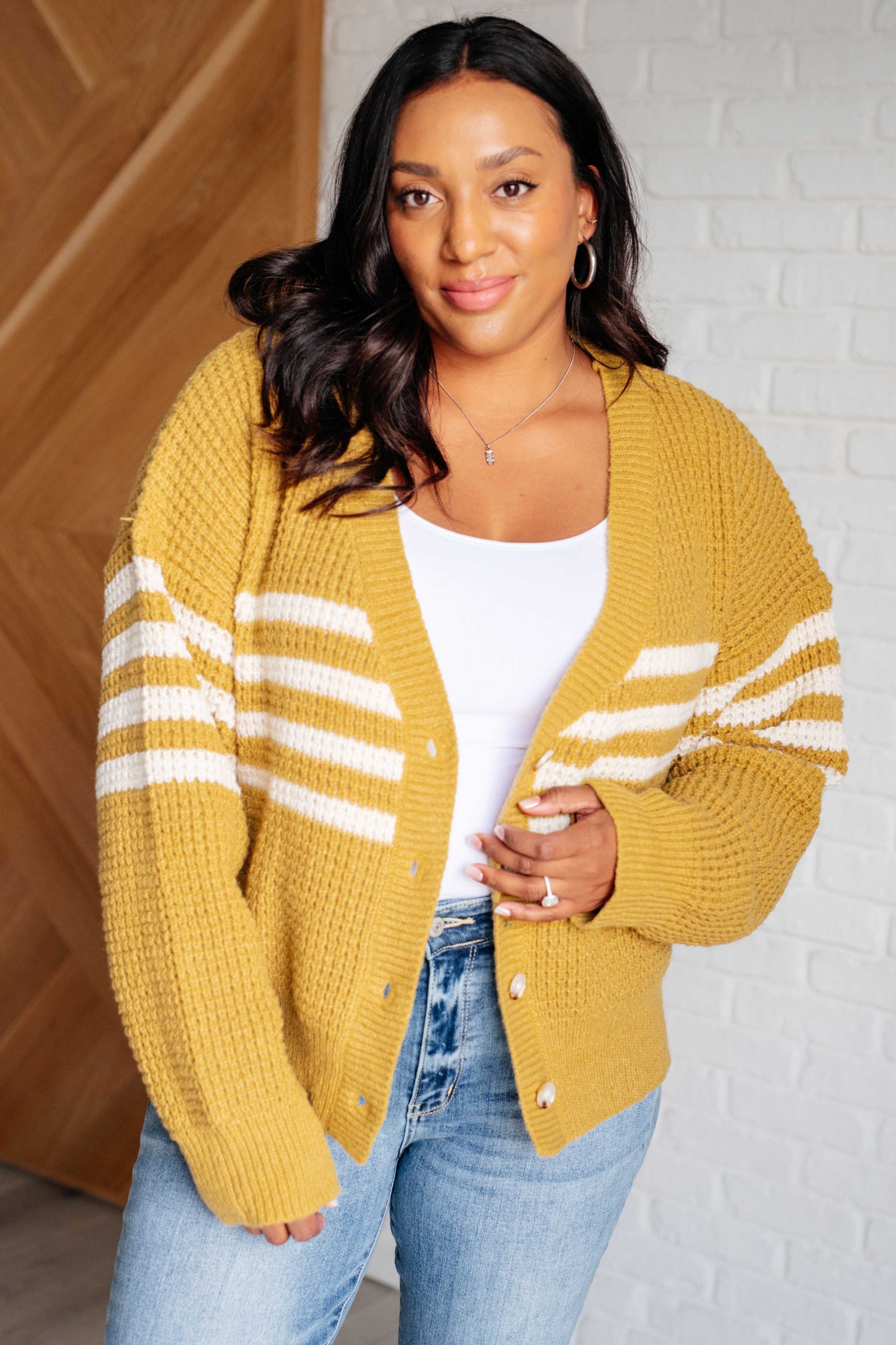On Top of the World Striped Cardigan-Layers-Modish Lily, Tecumseh Michigan