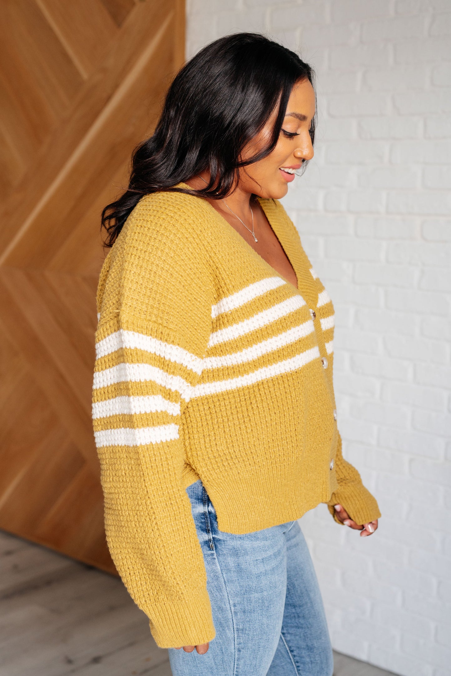 On Top of the World Striped Cardigan-Layers-Modish Lily, Tecumseh Michigan