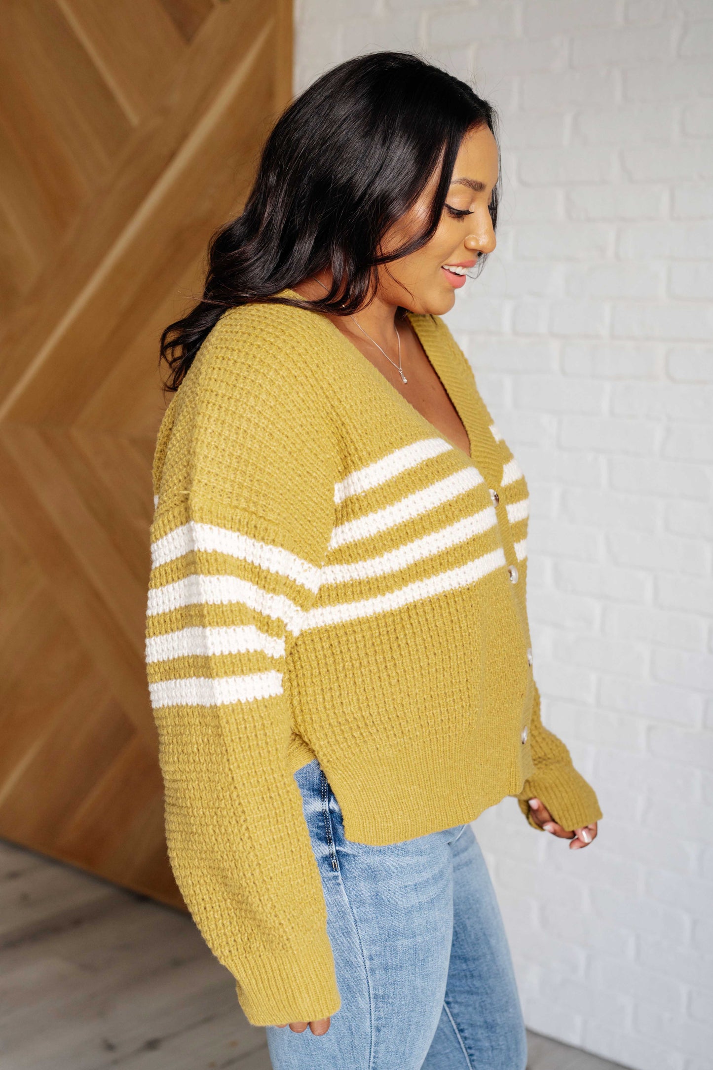 On Top of the World Striped Cardigan-Layers-Modish Lily, Tecumseh Michigan