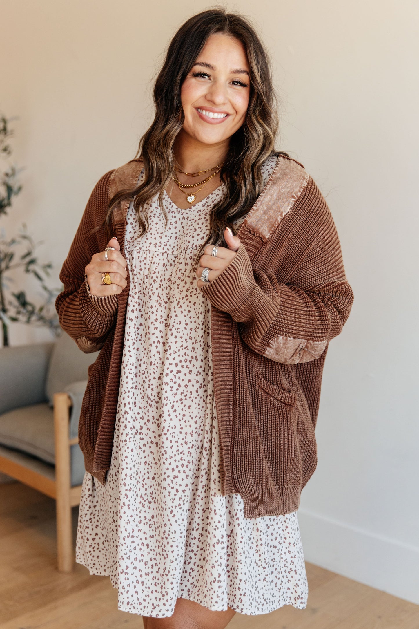 That I Can Work With Grandpa Cardigan-Womens-Modish Lily, Tecumseh Michigan