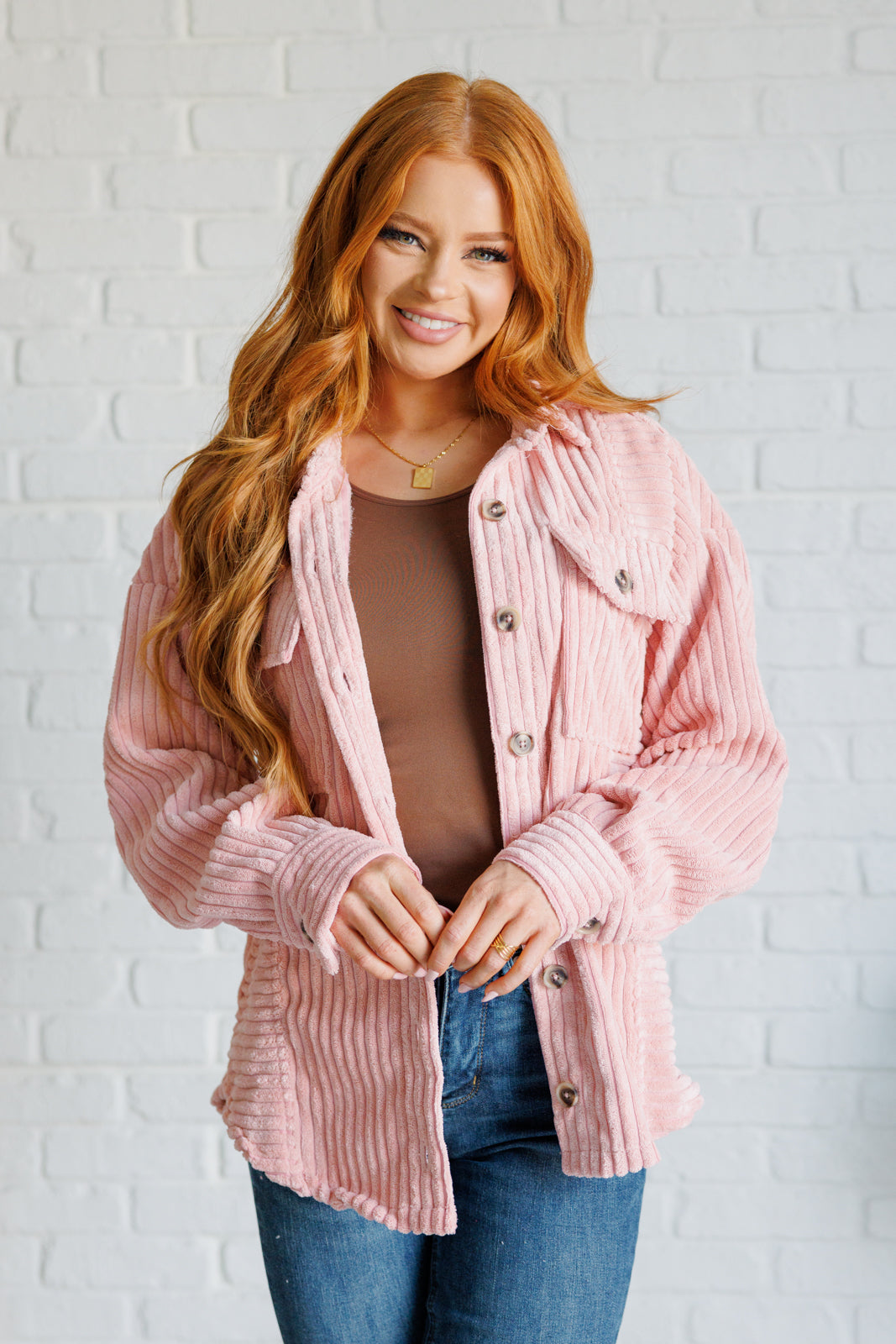 Sharpest Tool in the Shed Ribbed Knit Shacket-Layers-Modish Lily, Tecumseh Michigan