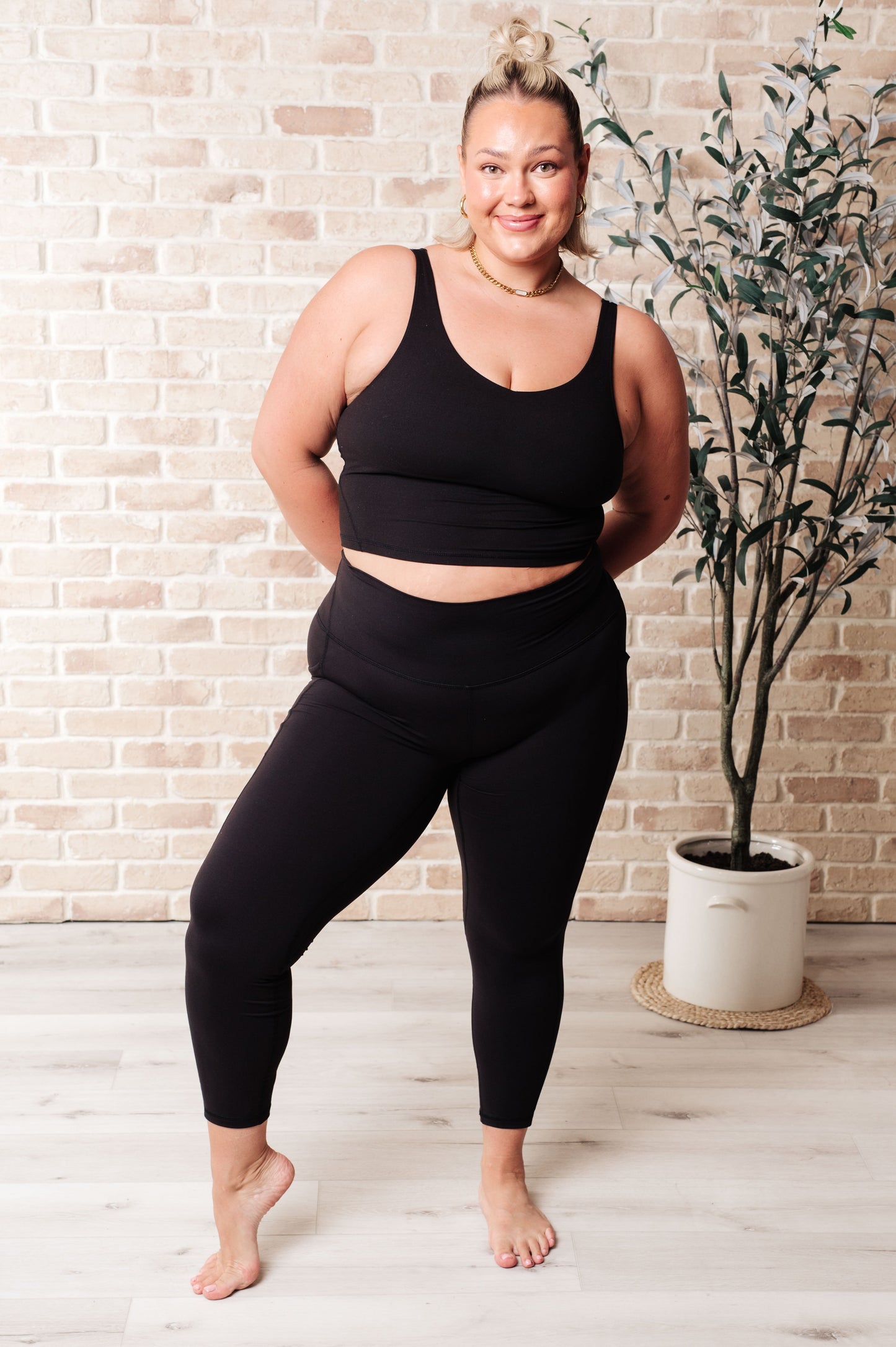 Somewhere to Start Leggings in Black-Athleisure-Modish Lily, Tecumseh Michigan