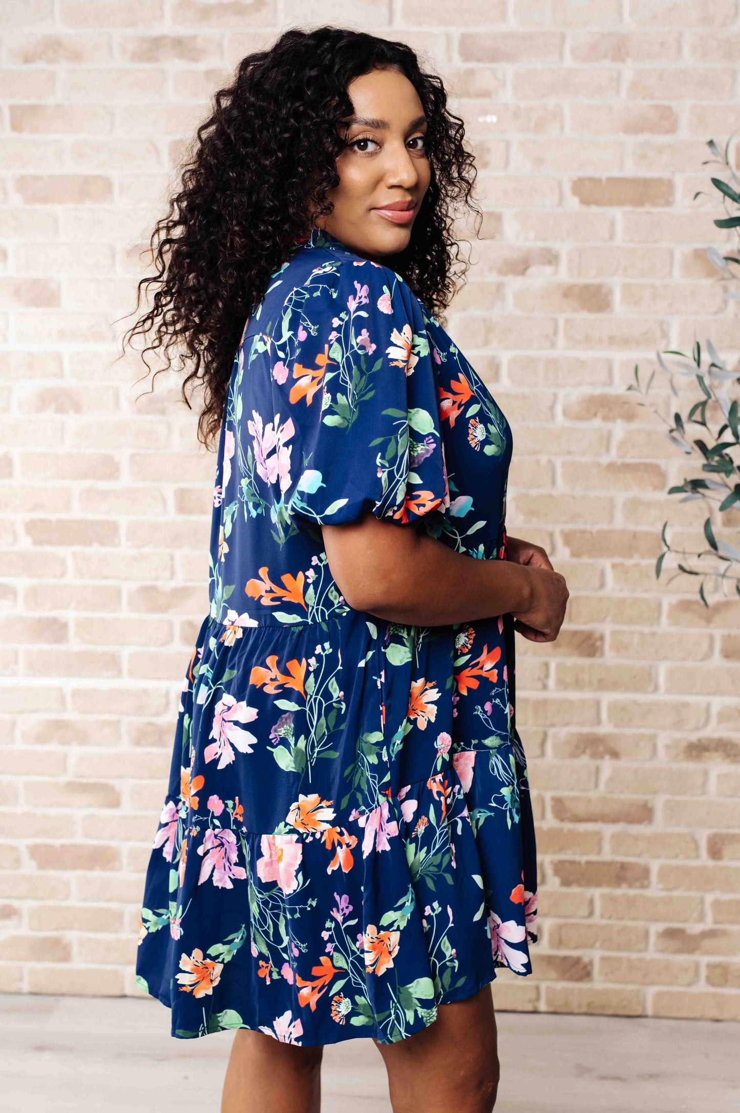 Still Dreaming Floral Dress-Dresses-Modish Lily, Tecumseh Michigan
