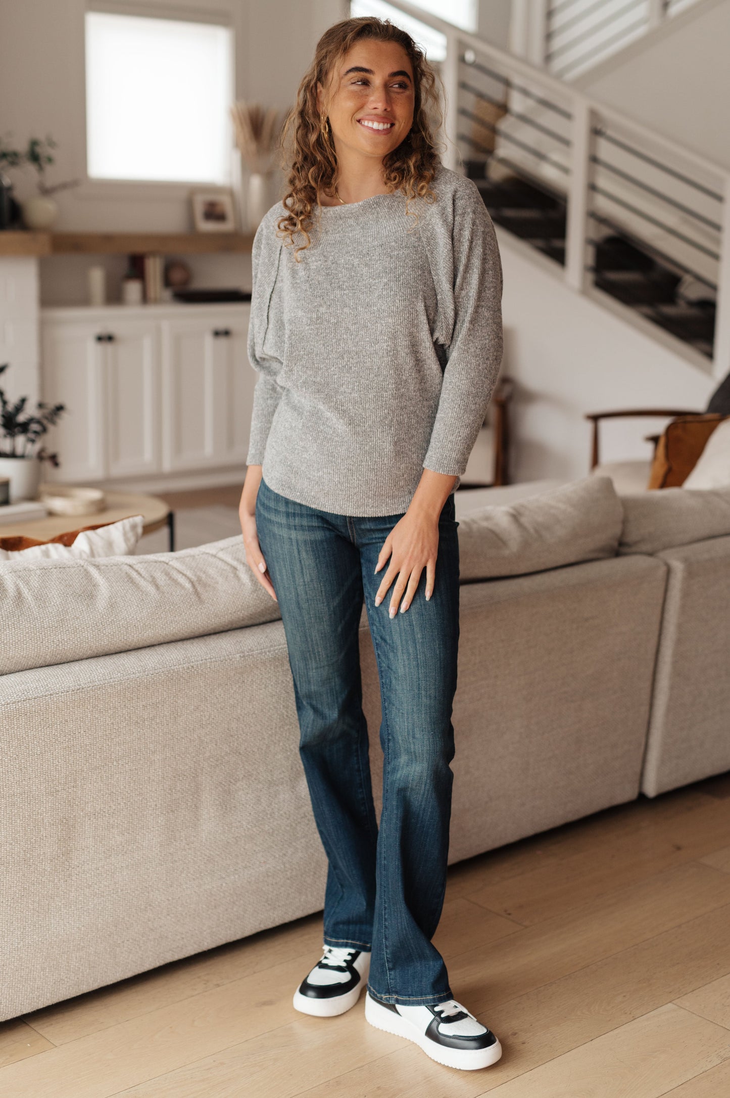 Stuck On You Long Sleeve Top-Tops-Modish Lily, Tecumseh Michigan