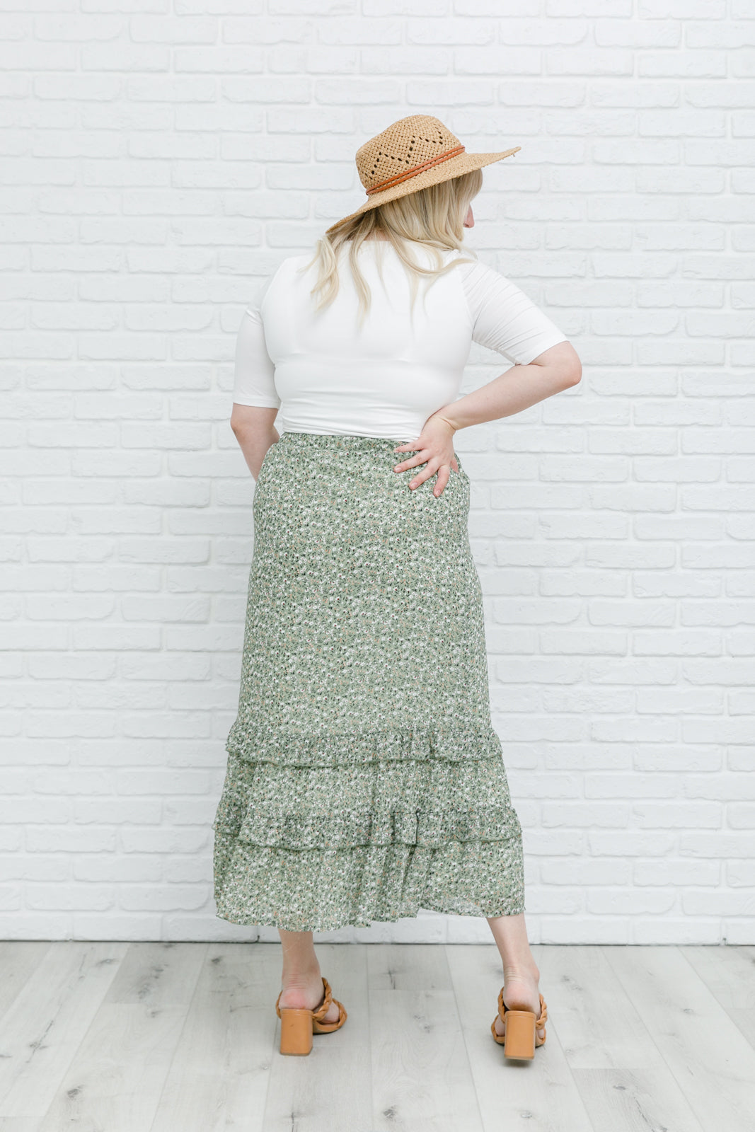 Floral Visons Skirt-Womens-Modish Lily, Tecumseh Michigan