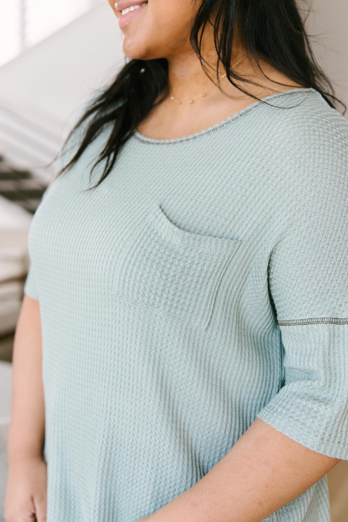 Always Be Yours Top in Sage-Womens-Modish Lily, Tecumseh Michigan