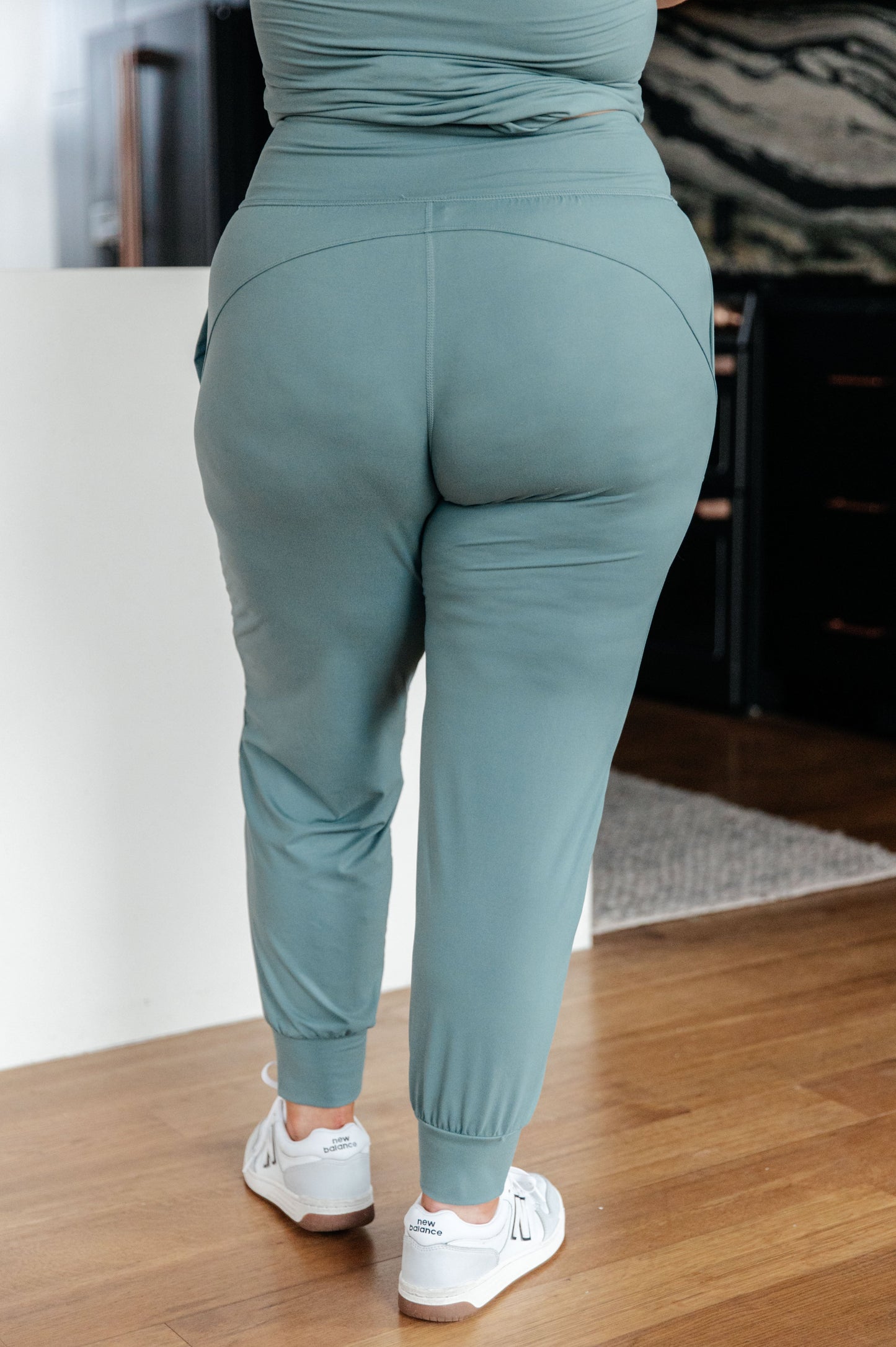 Always Accelerating Joggers in Tidewater Teal-Womens-Modish Lily, Tecumseh Michigan