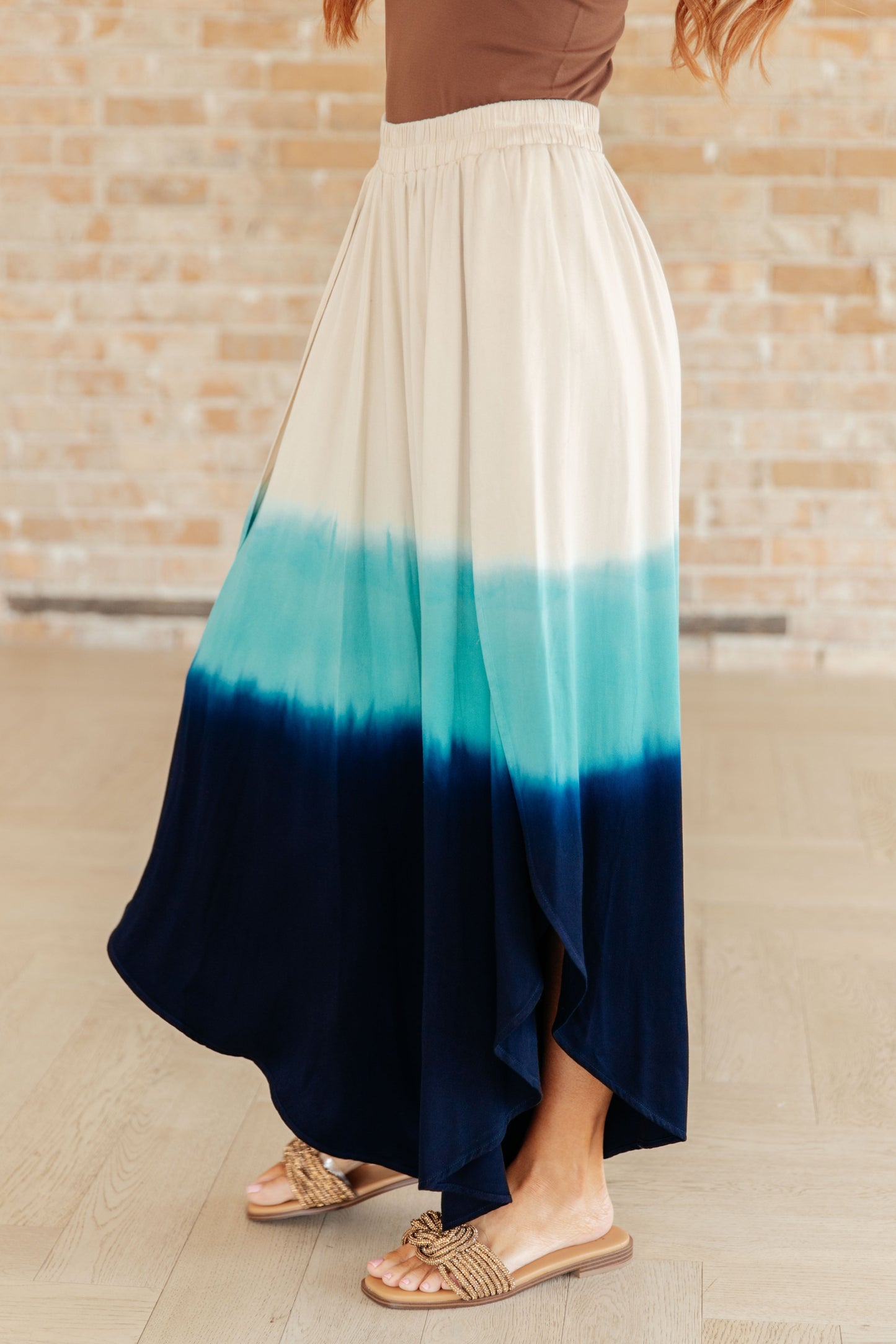 Day and Night Ombre Tulip Pants-Bottoms-Modish Lily, Tecumseh Michigan