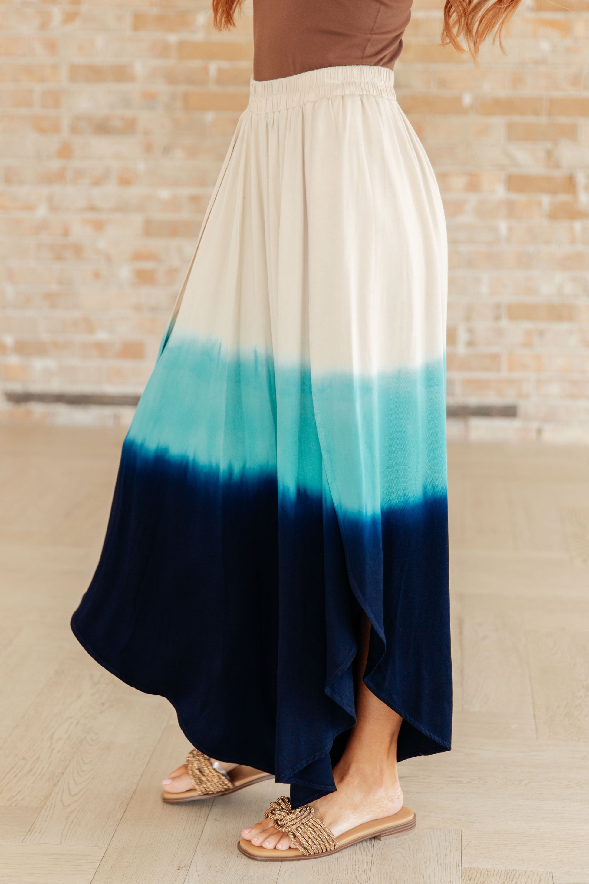 Day and Night Ombre Tulip Pants-Bottoms-Modish Lily, Tecumseh Michigan