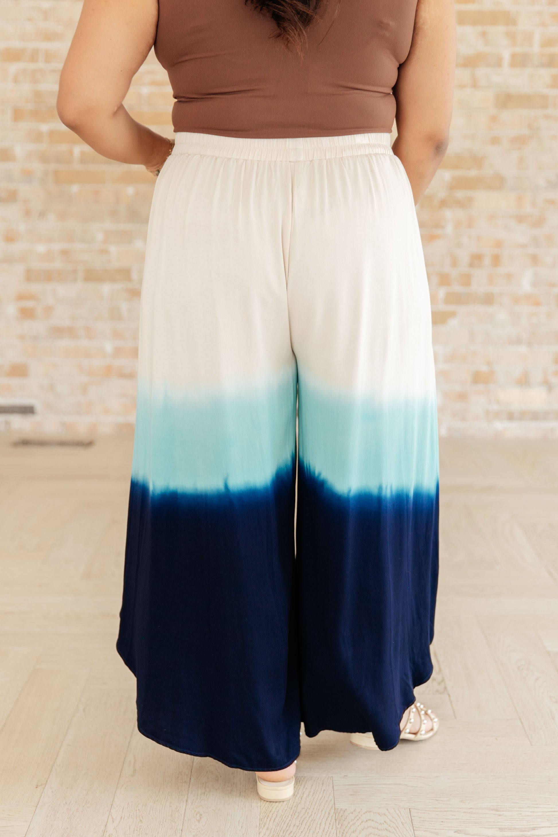 Day and Night Ombre Tulip Pants-Bottoms-Modish Lily, Tecumseh Michigan