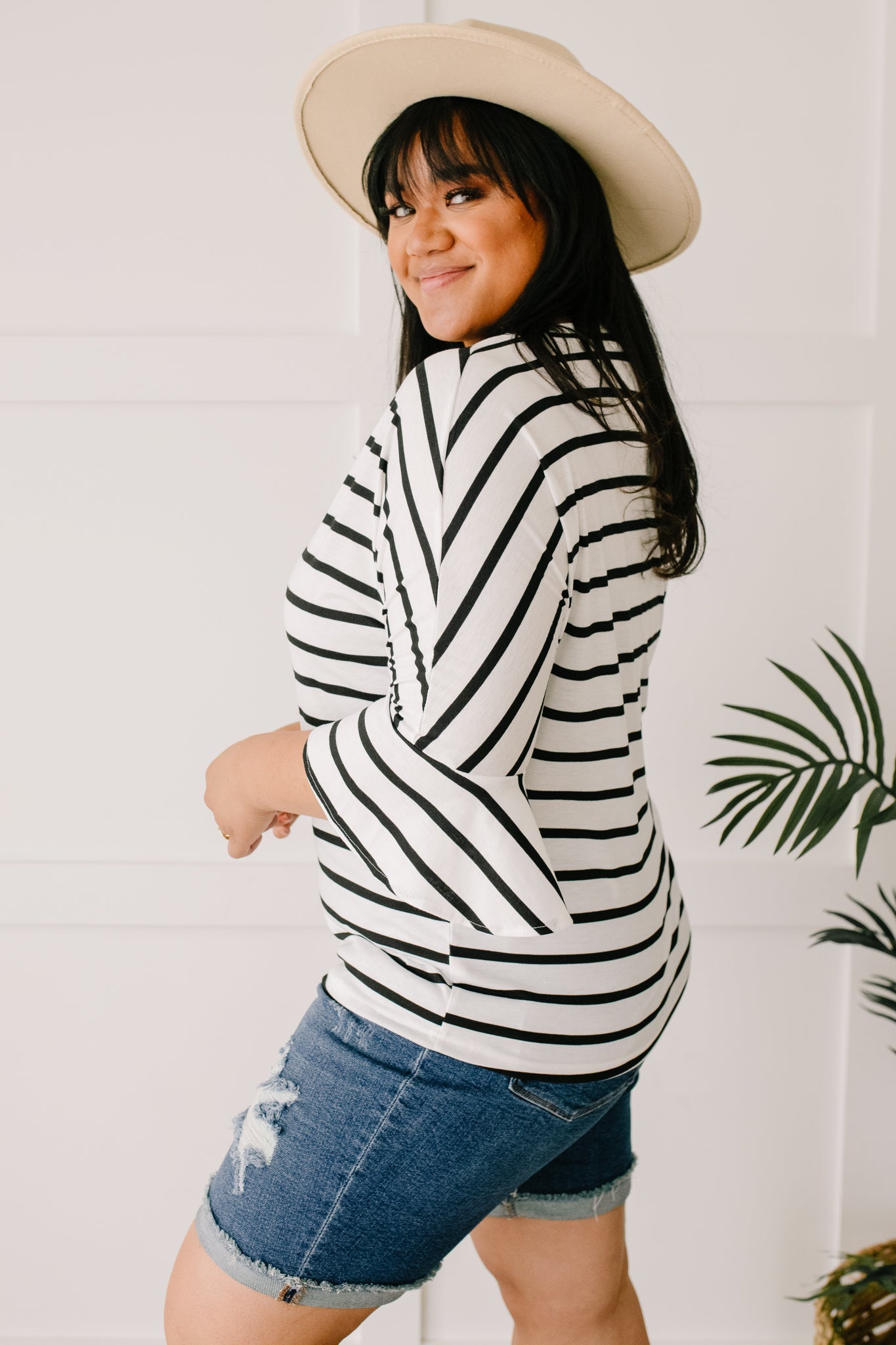 Every Direction Top in White-Womens-Modish Lily, Tecumseh Michigan
