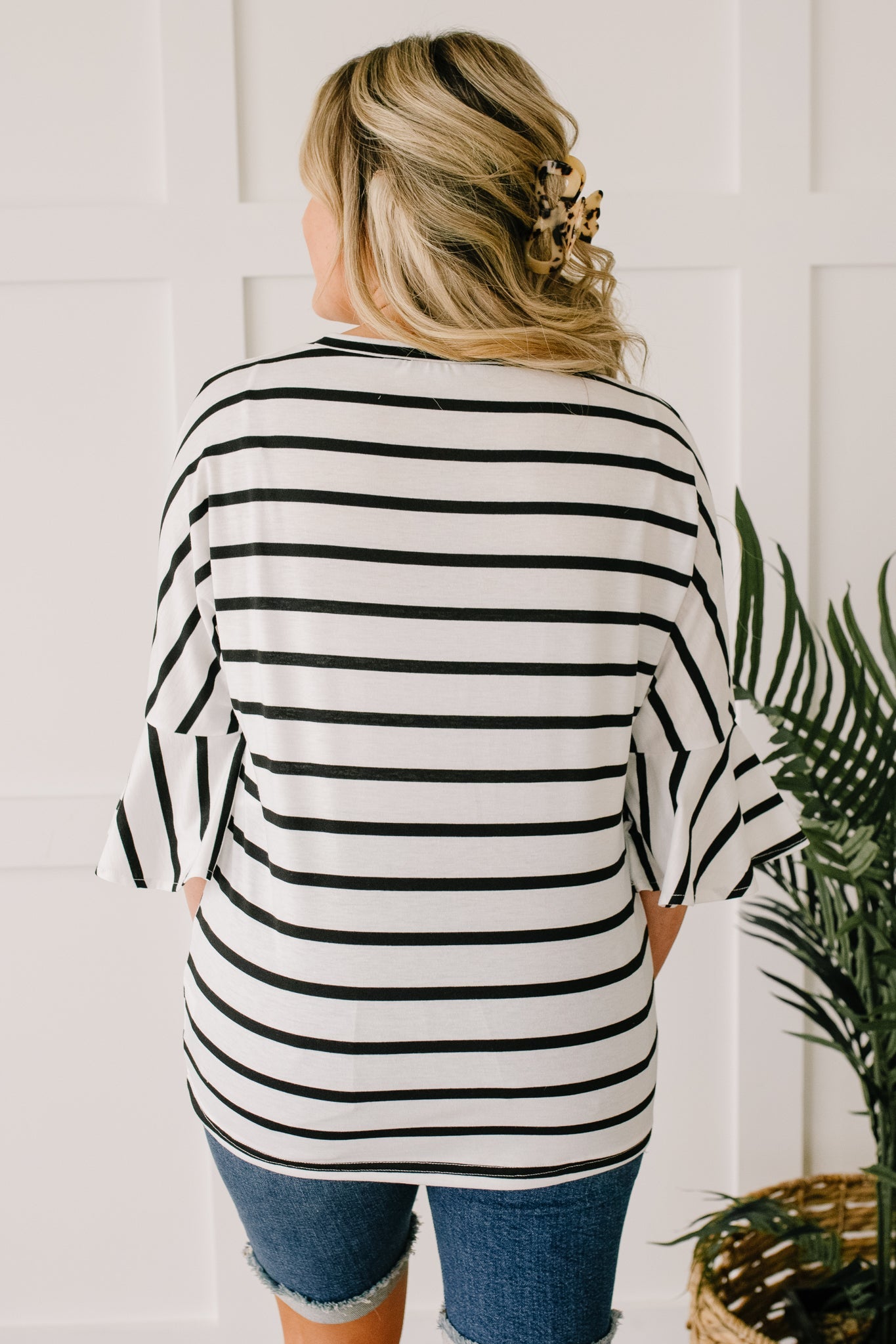 Every Direction Top in White-Womens-Modish Lily, Tecumseh Michigan