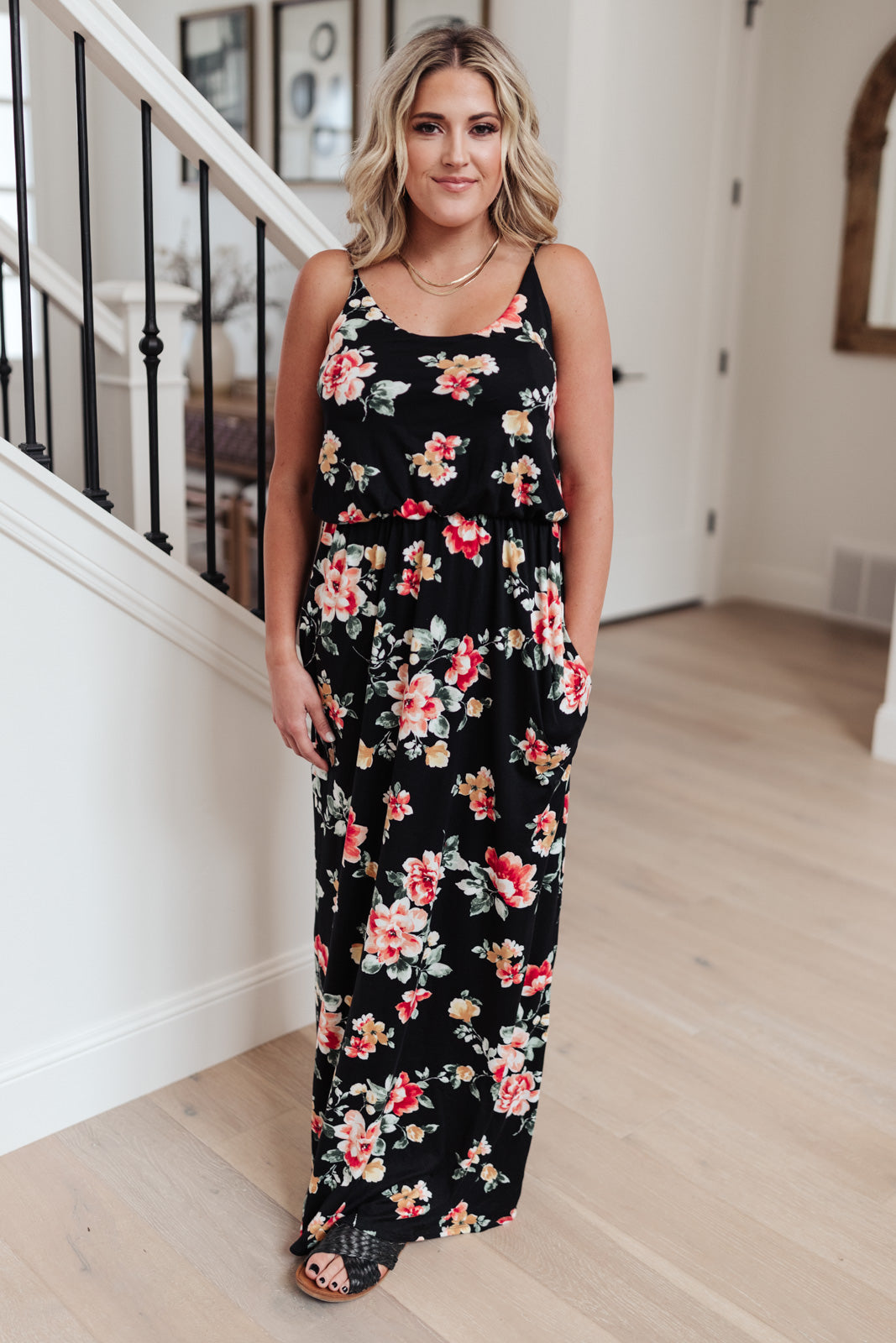 Floral Breeze Maxi Dress-Womens-Modish Lily, Tecumseh Michigan