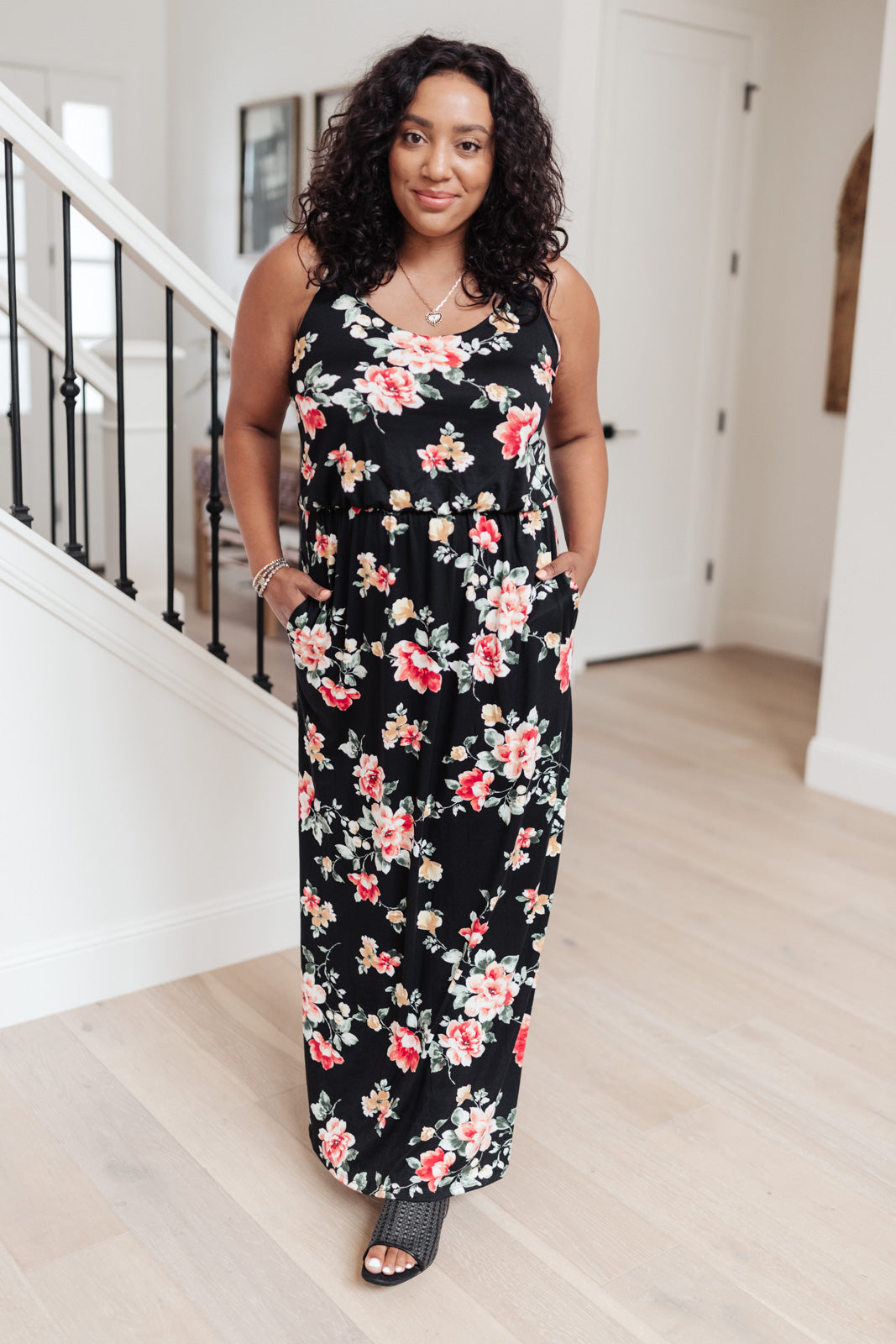 Floral Breeze Maxi Dress-Womens-Modish Lily, Tecumseh Michigan
