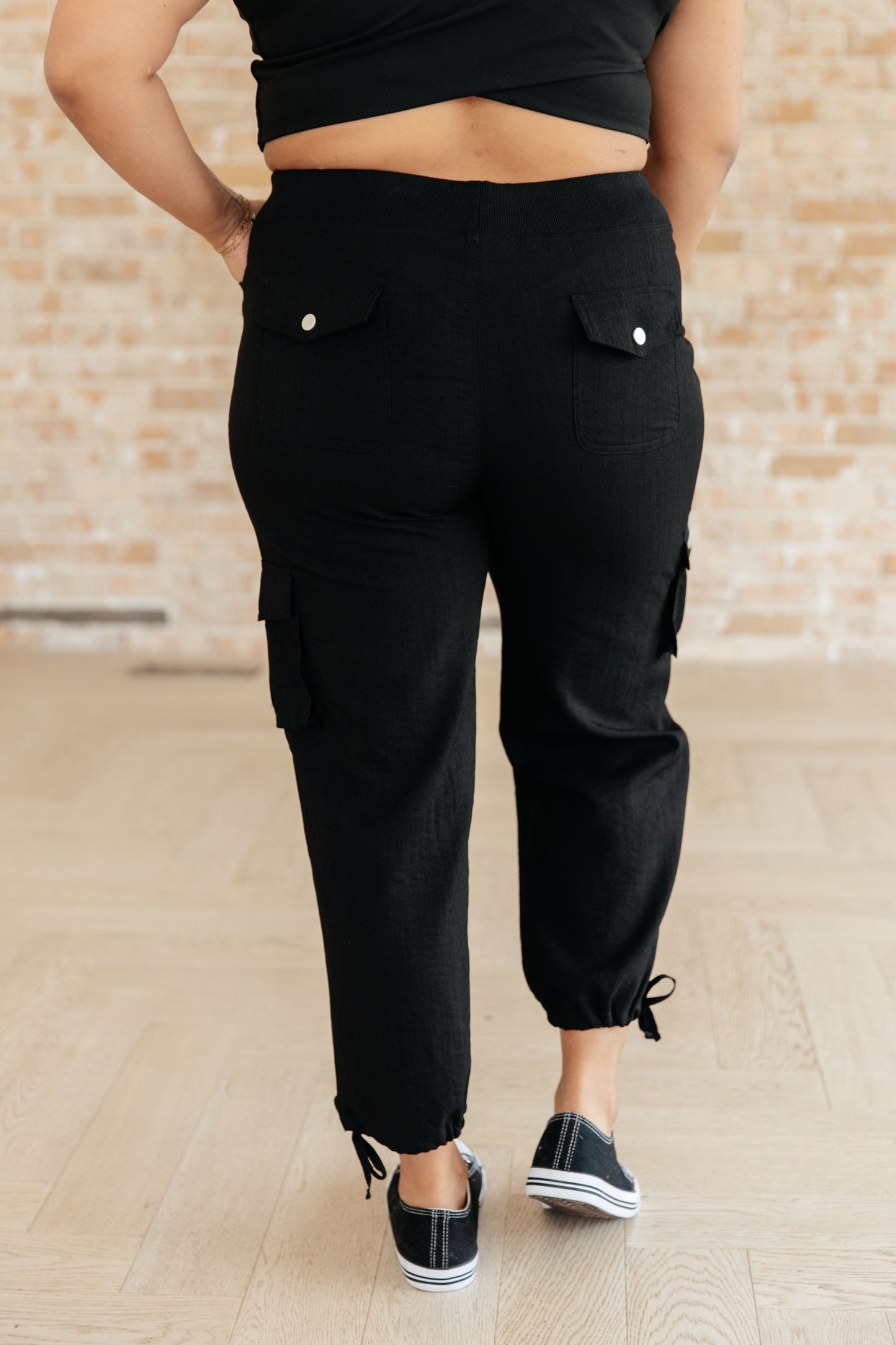 For Reasons Unknown Cargo Cropped Pants-Bottoms-Modish Lily, Tecumseh Michigan