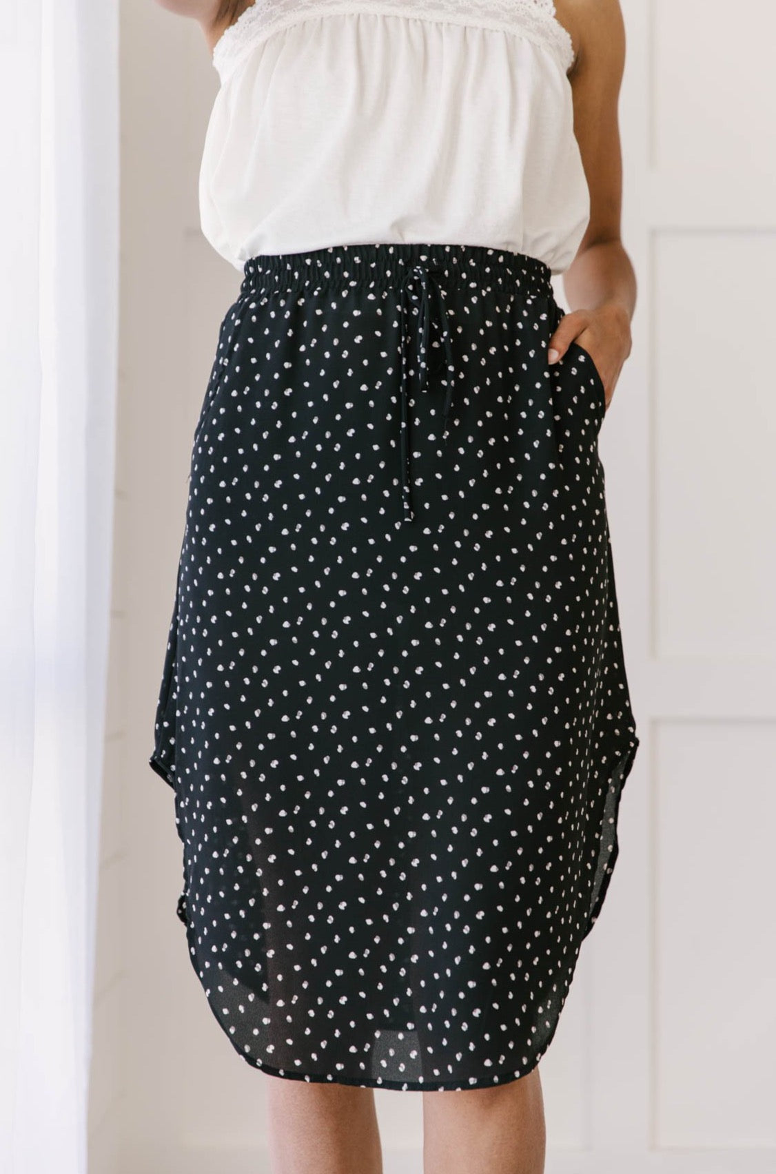 Gentle Breeze Midi Skirt-Womens-Modish Lily, Tecumseh Michigan