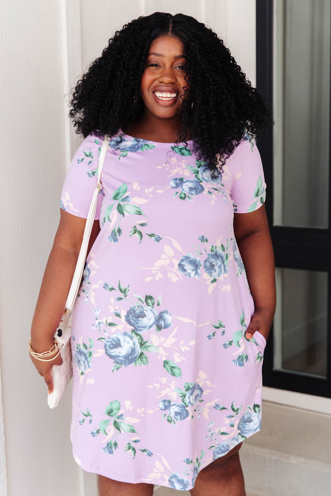 Halle Dress in Lavender-Womens-Modish Lily, Tecumseh Michigan