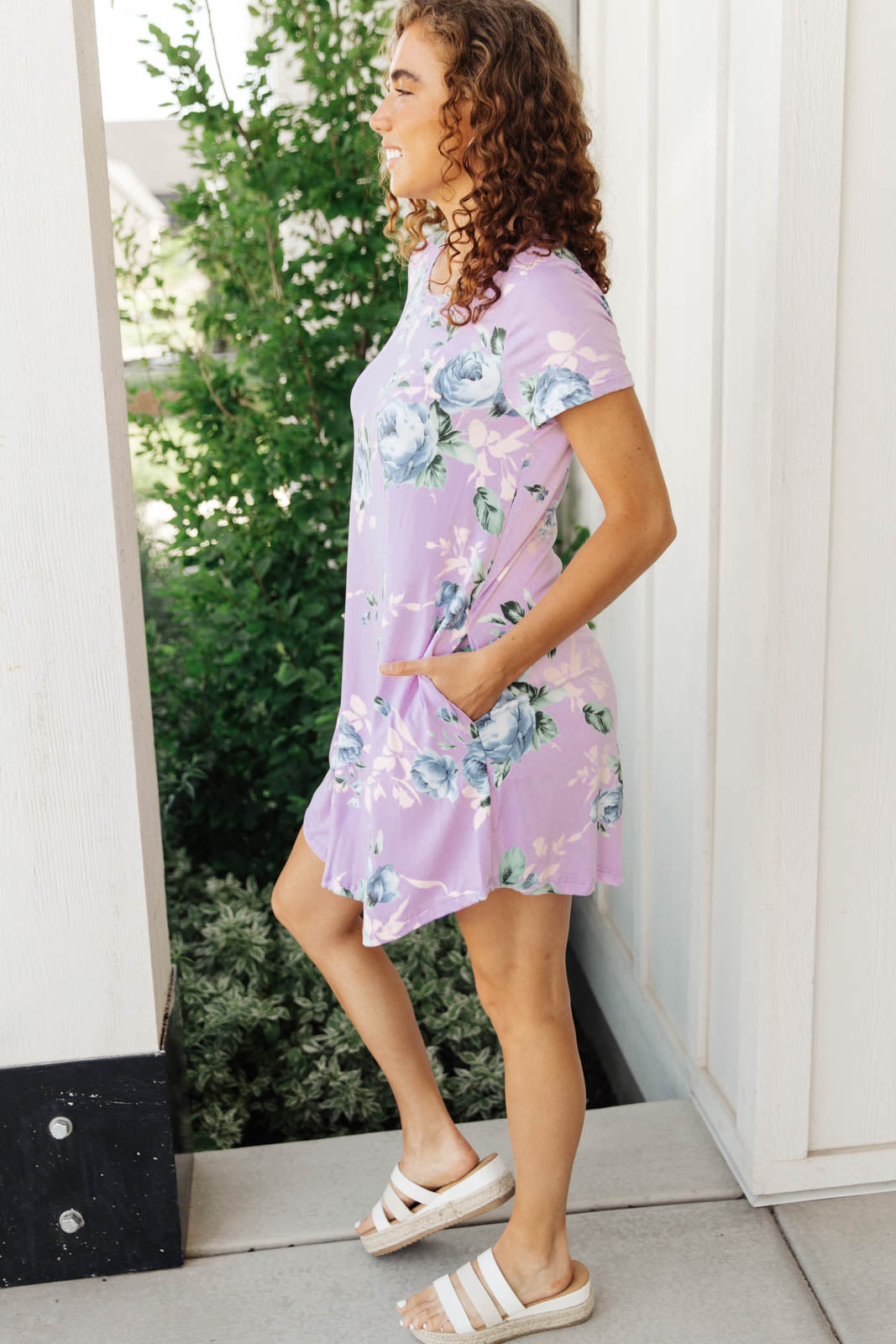 Halle Dress in Lavender-Womens-Modish Lily, Tecumseh Michigan