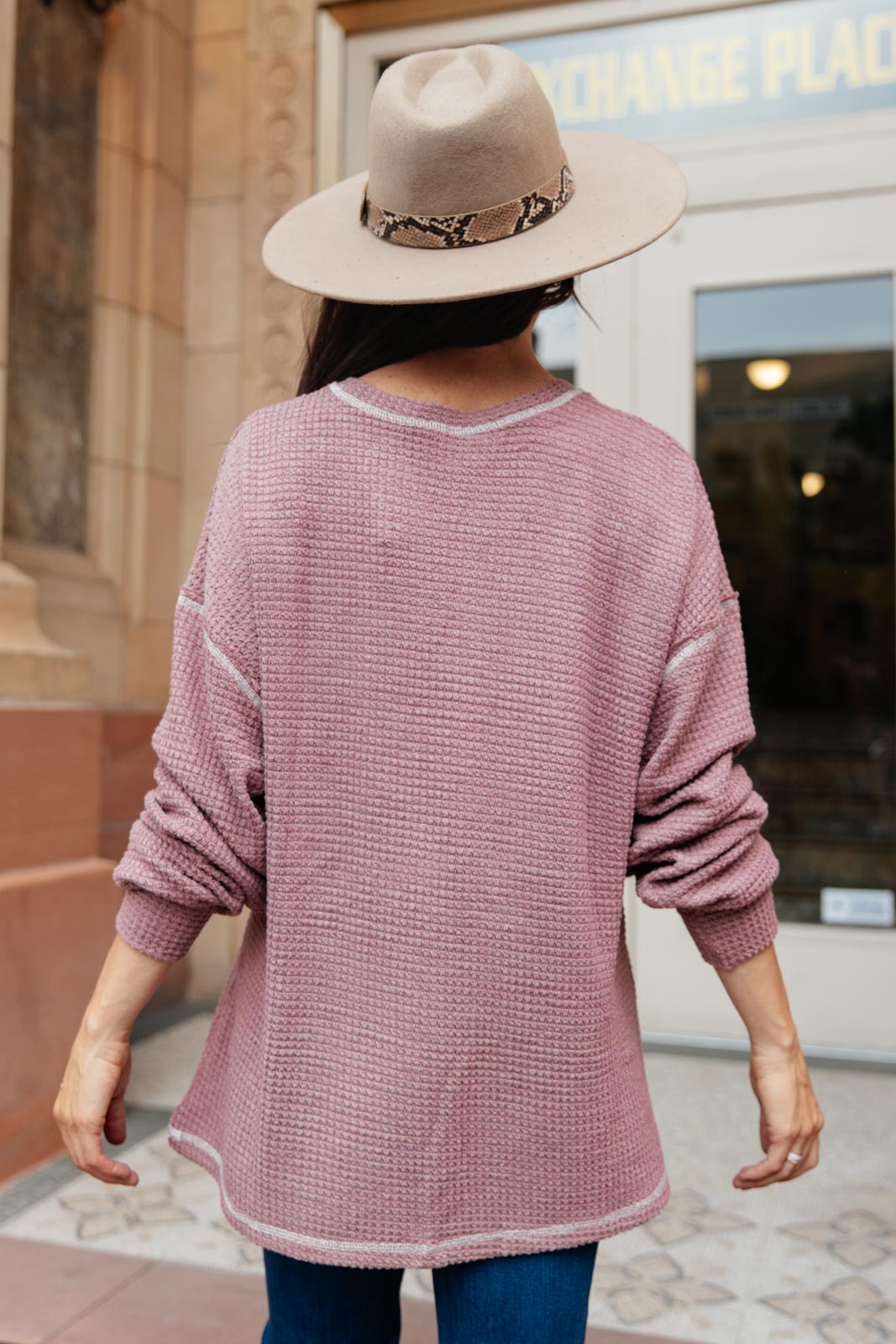 In Stride Dropped Shoulder Tunic-Womens-Modish Lily, Tecumseh Michigan