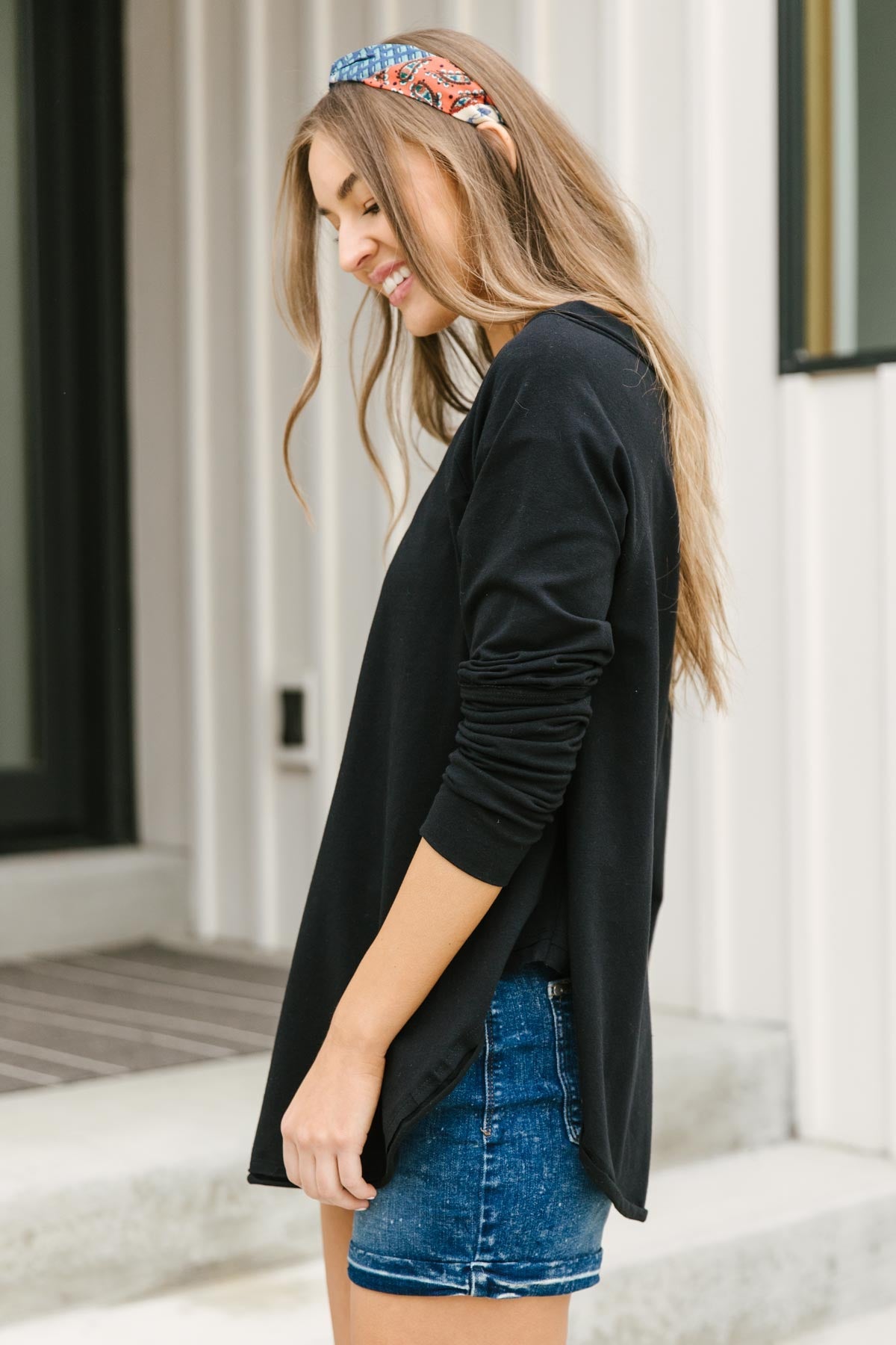 Just Like That Basic Top in Black-Womens-Modish Lily, Tecumseh Michigan