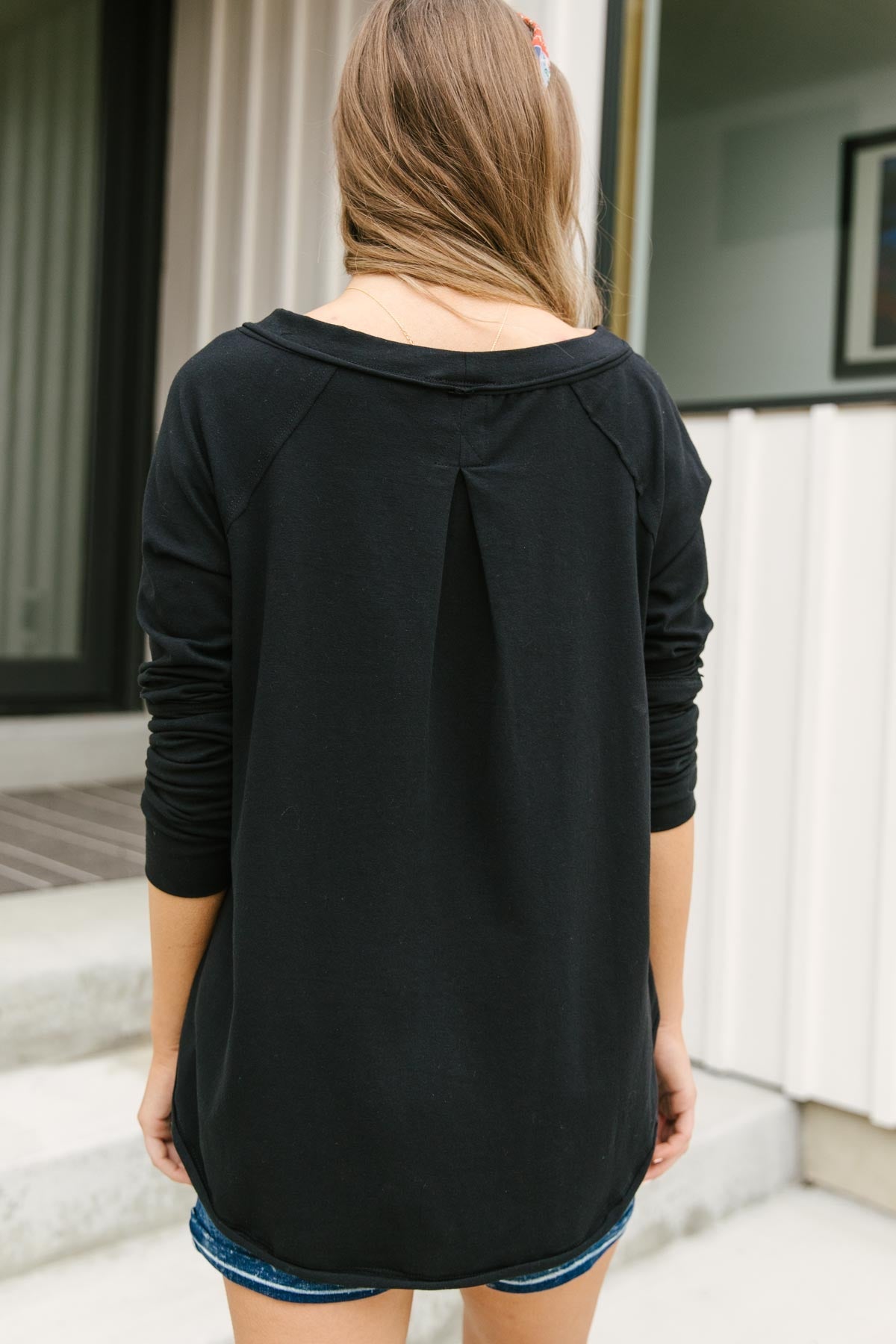 Just Like That Basic Top in Black-Womens-Modish Lily, Tecumseh Michigan