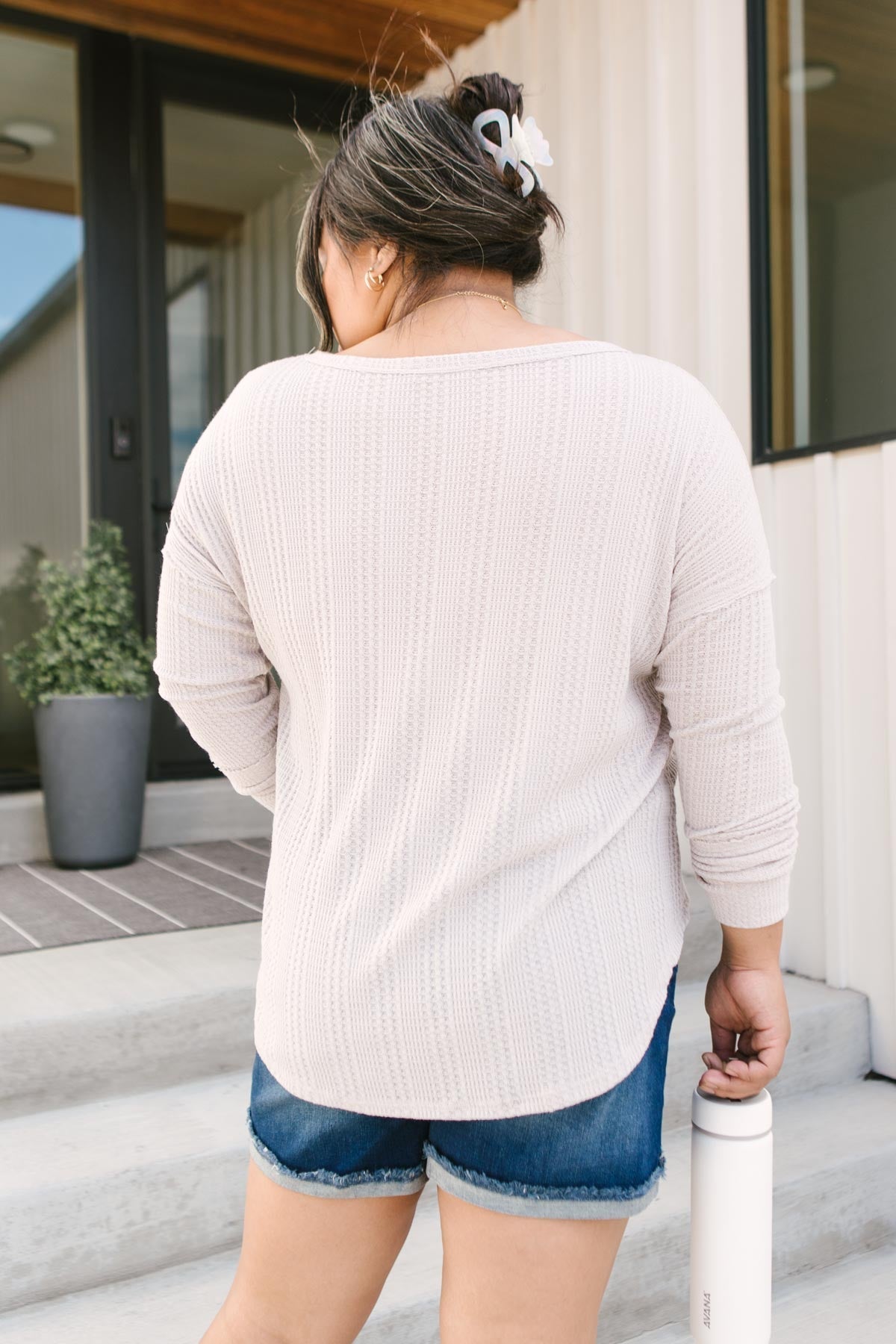 Long Days Long Sleeves Top-Womens-Modish Lily, Tecumseh Michigan