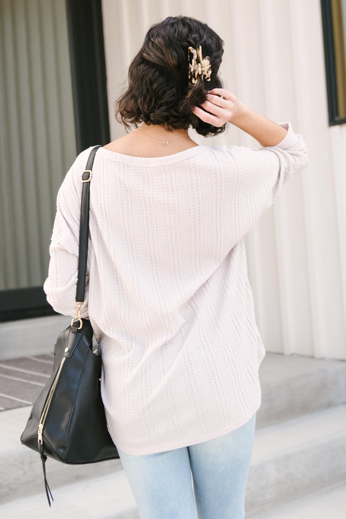 Long Days Long Sleeves Top-Womens-Modish Lily, Tecumseh Michigan