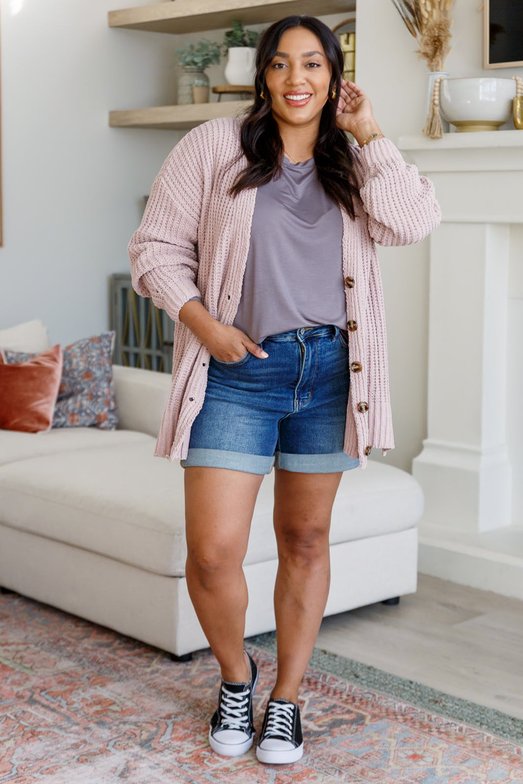 Me Time Long Sleeve Top-Tops-Modish Lily, Tecumseh Michigan