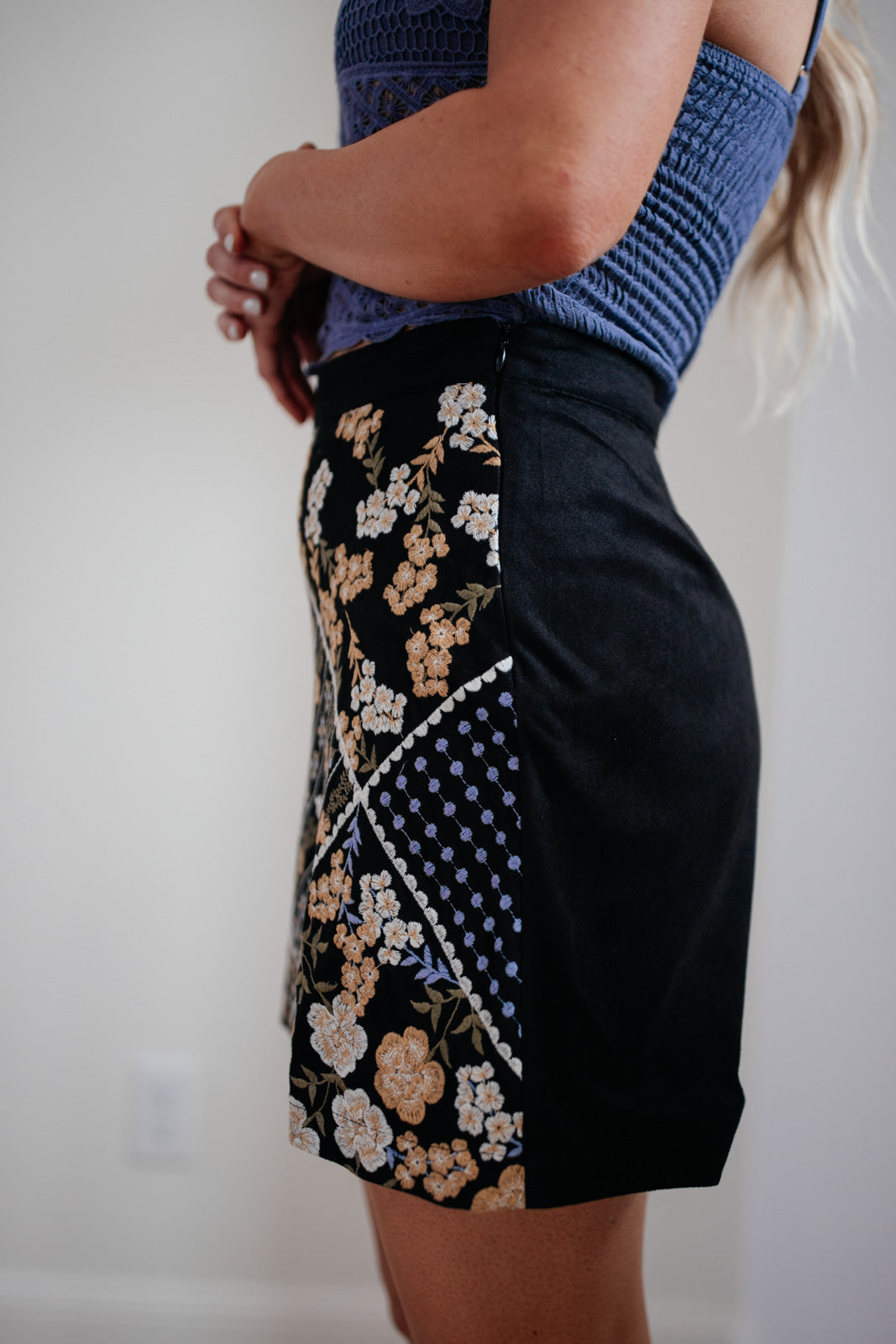 Modern Vintage Mini Skirt-Womens-Modish Lily, Tecumseh Michigan