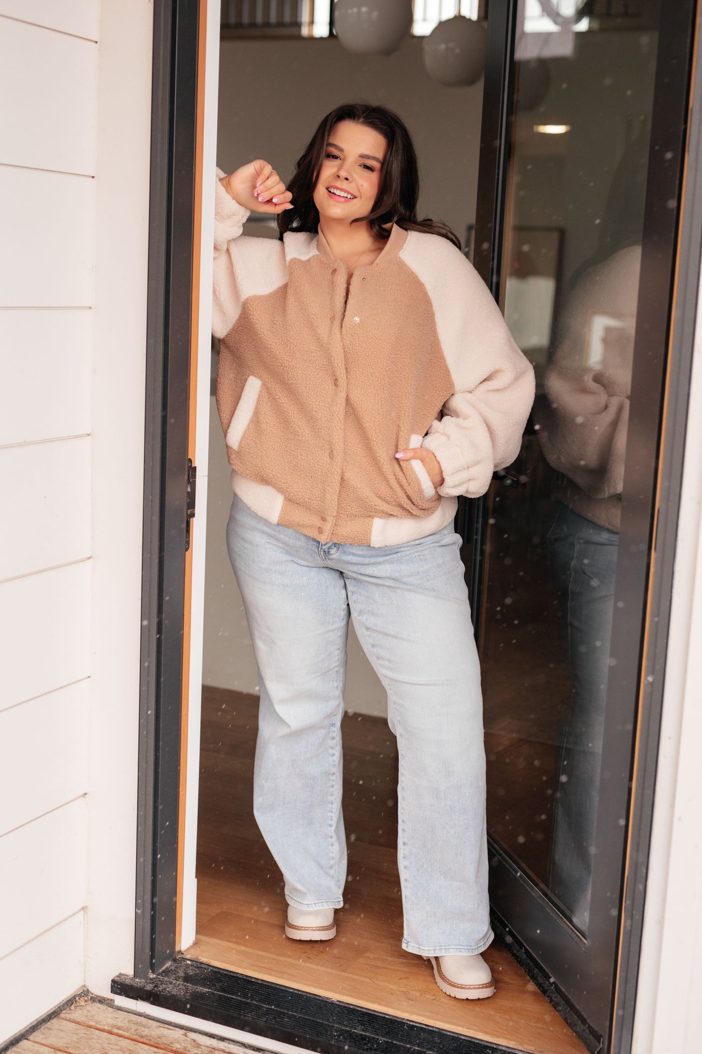 My Little Teddy Bomber Jacket-Womens-Modish Lily, Tecumseh Michigan