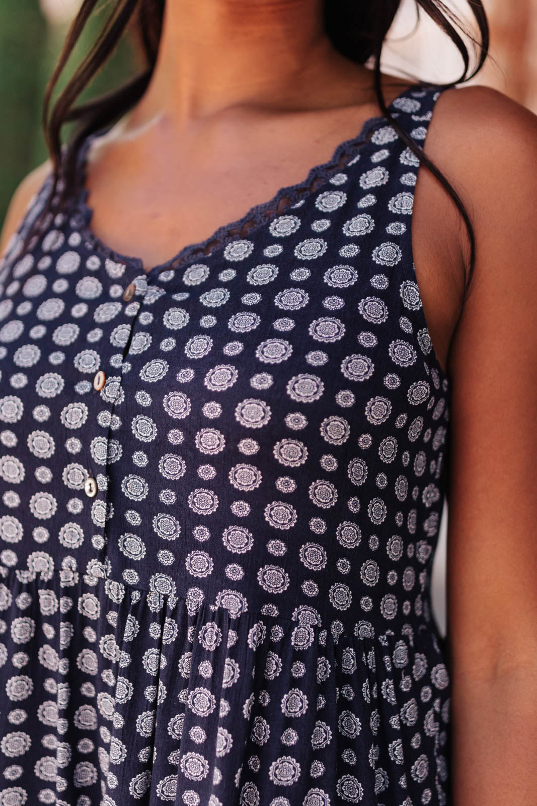 Later Days Dress in Navy-Womens-Modish Lily, Tecumseh Michigan